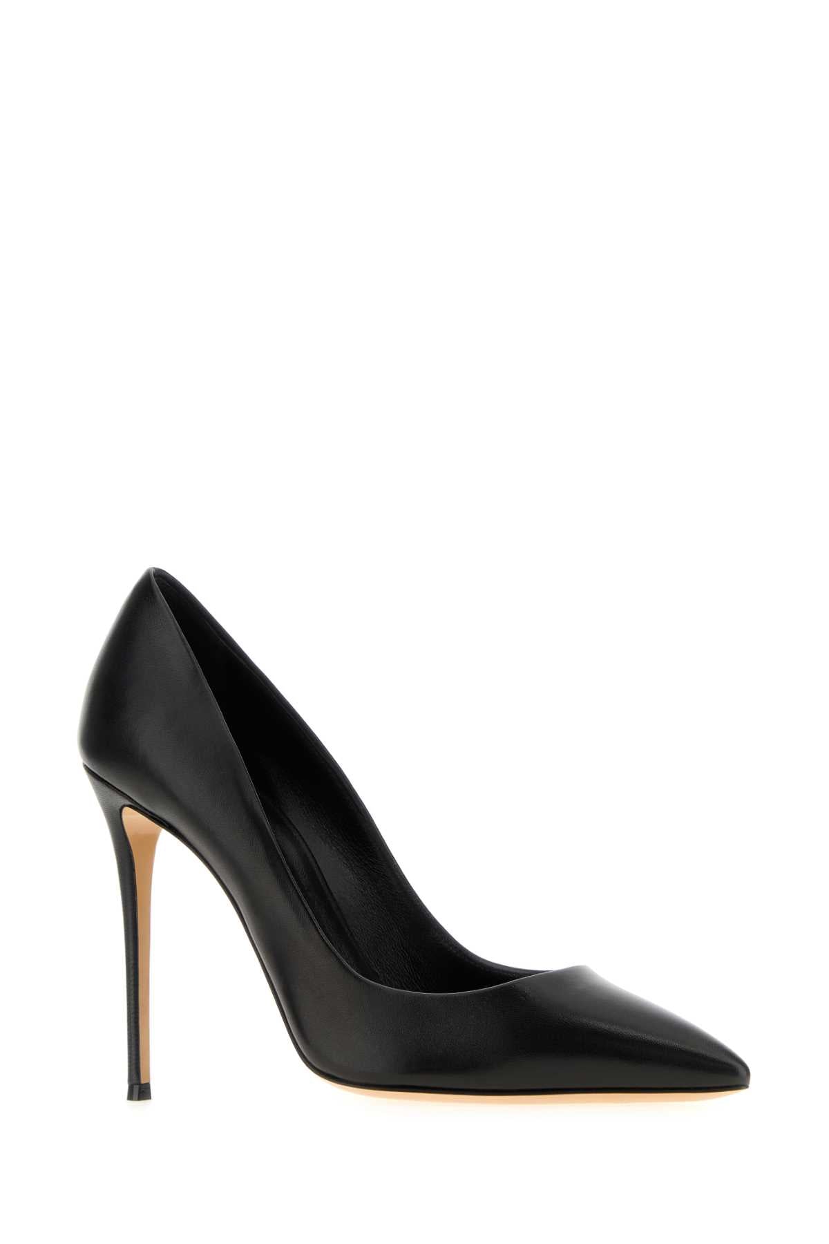 CASADEI Elegant Mini Leather Pumps with 10 cm Heel