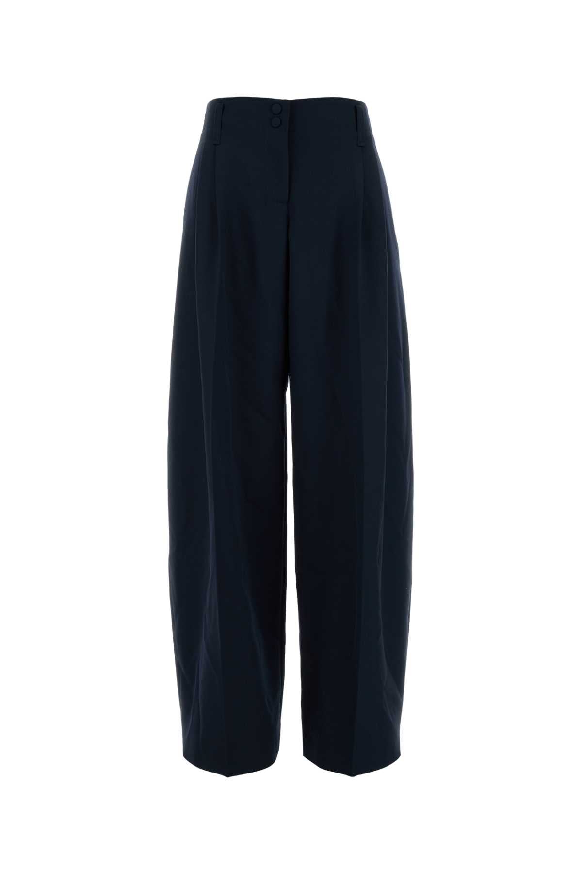 ALEXANDER MCQUEEN Wool Wide-Leg Pants for Women