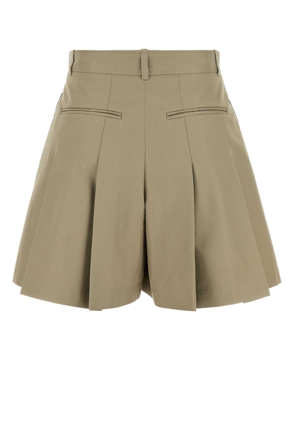 ALEXANDER MCQUEEN Cotton Mini Shorts for Women - Seasonal Style