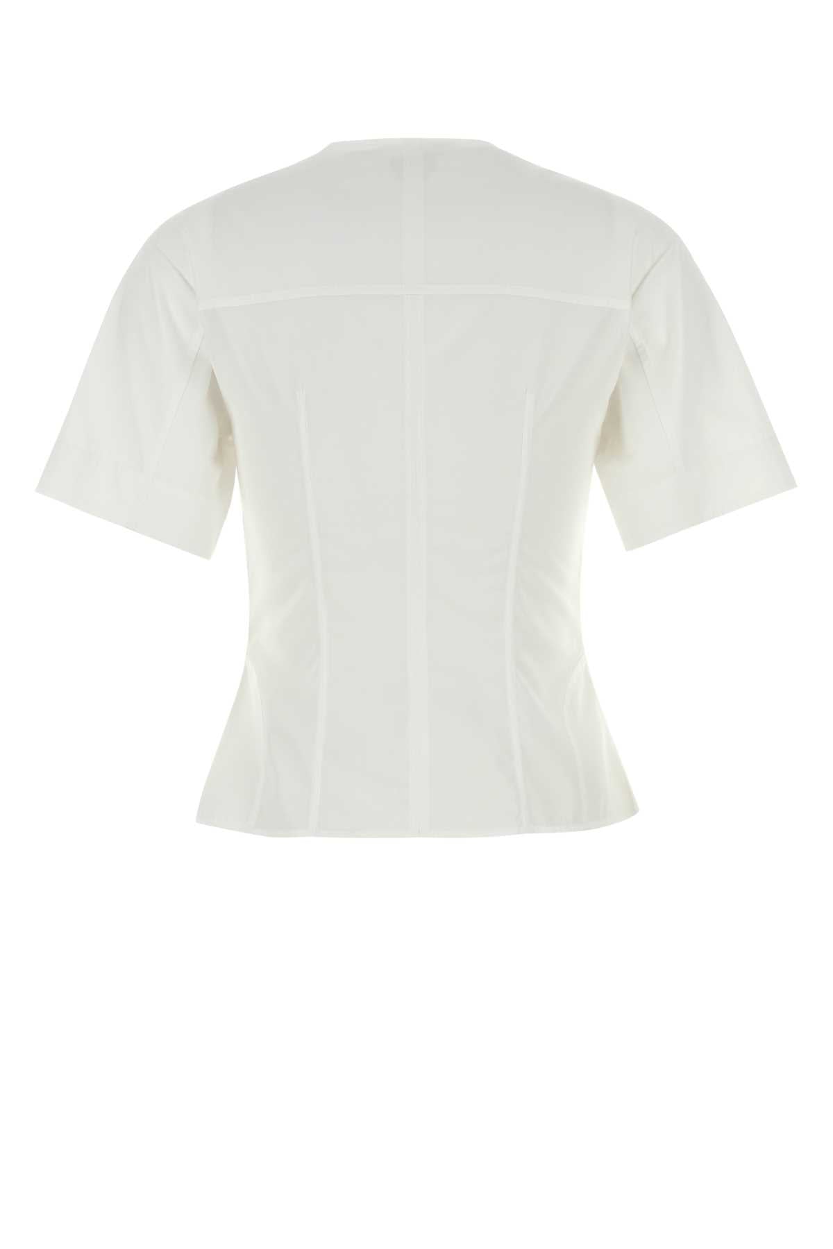 ALEXANDER MCQUEEN Elegant Poplin Shirt for Women