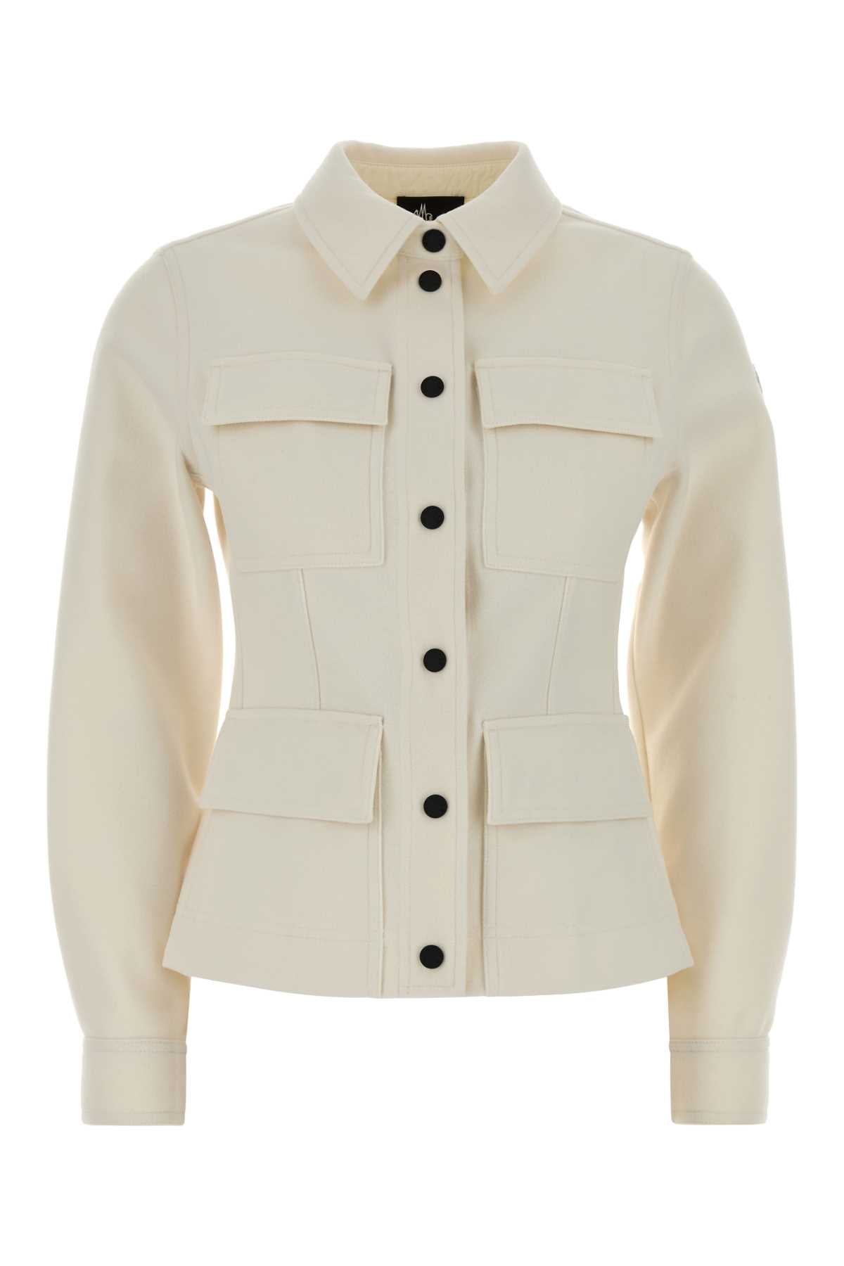 MONCLER GRENOBLE Chic Felt Shirt for Women - FW25 Collection