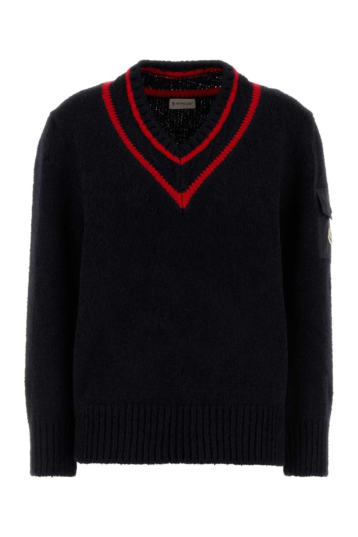 MONCLER Elegant Wool Blend Sweater for Women - Size M