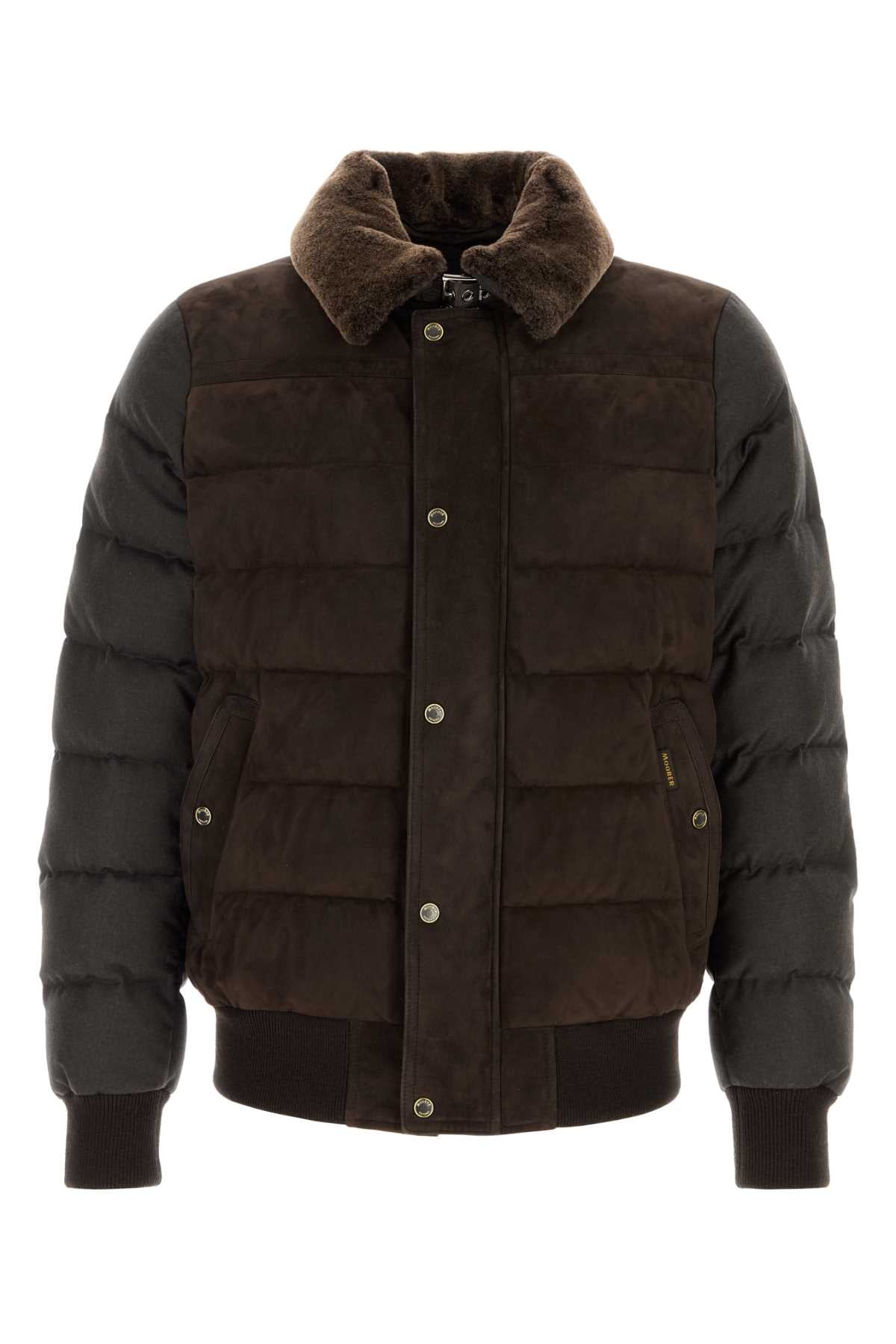 MOORER Suede Viani Jacket for Men