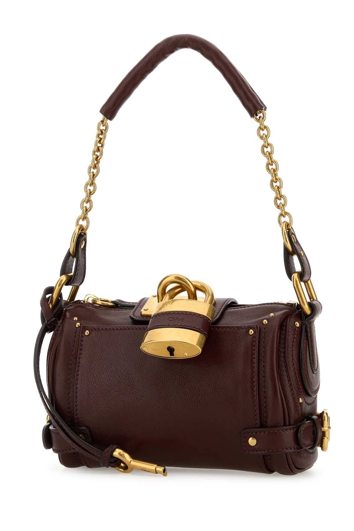 CHLOE Mini Paddington Leather Shoulder Handbag
