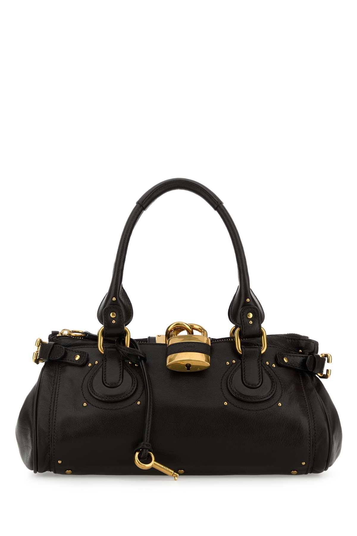 CHLOE Classic Leather Paddington Shoulder Handbag - 36cm