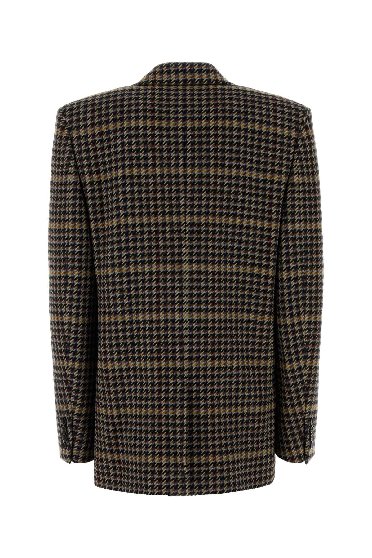 SAINT LAURENT Embroidered Wool Blazer for Women