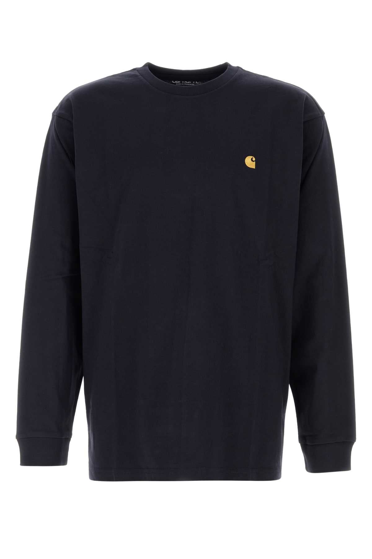 CARHARTT WIP Long Sleeve Cotton Chase T-Shirt