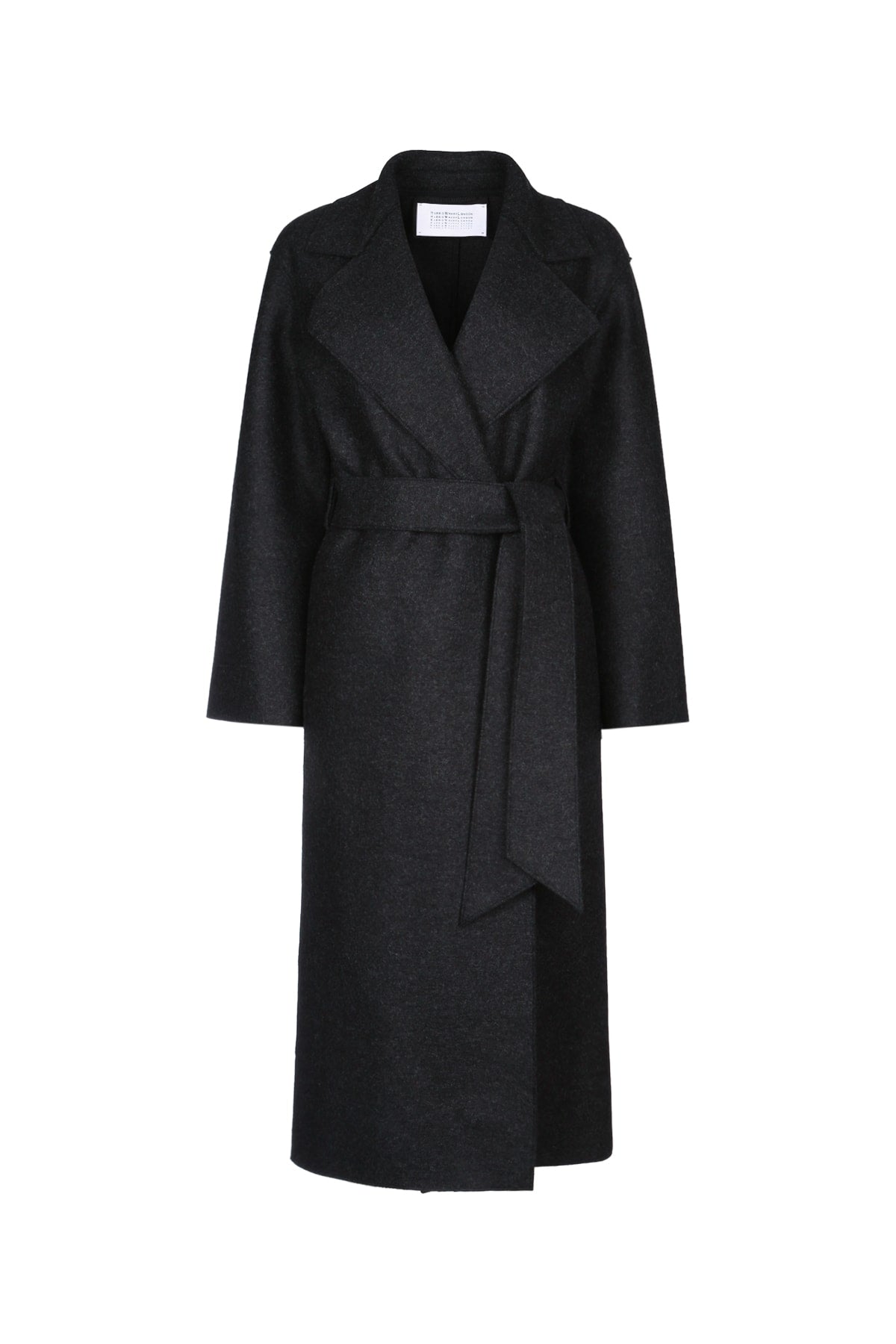HARRIS WHARF LONDON Women's Belted Mini Clutch Jacket - Pressed Wool