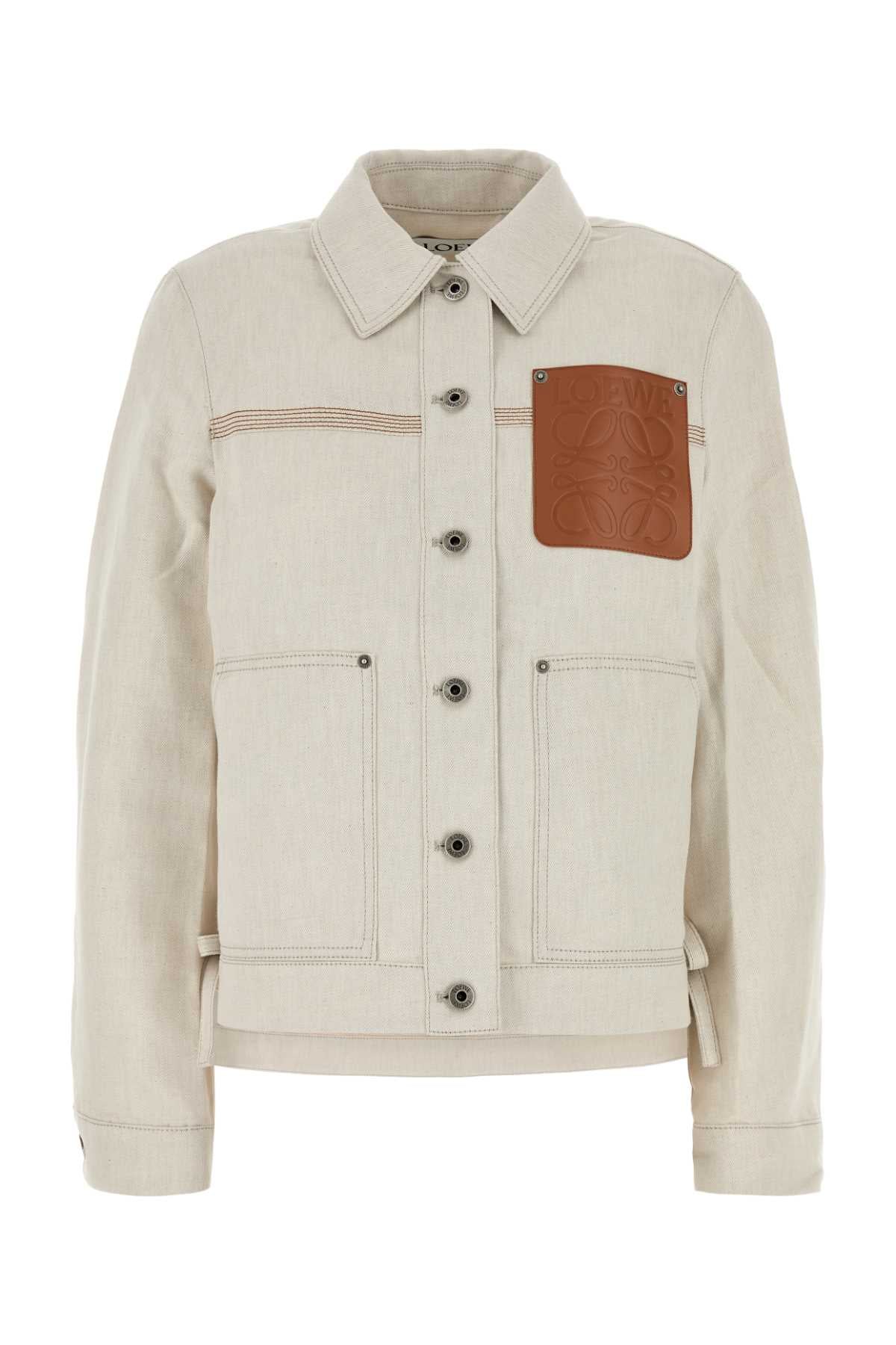 LOEWE Cotton Blend Jacket for Women - Fall 2025 Collection
