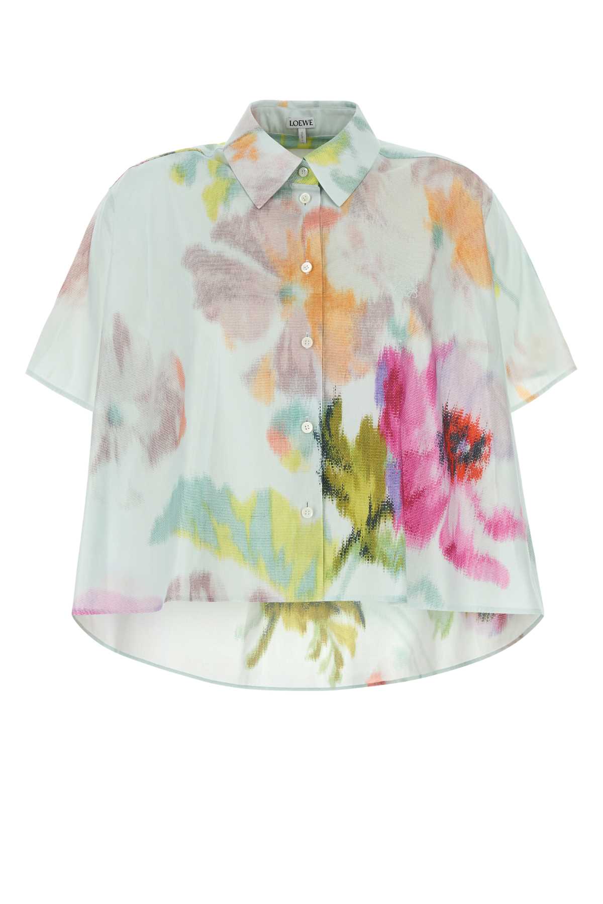 LOEWE Floral Cotton Blend Shirt for Women