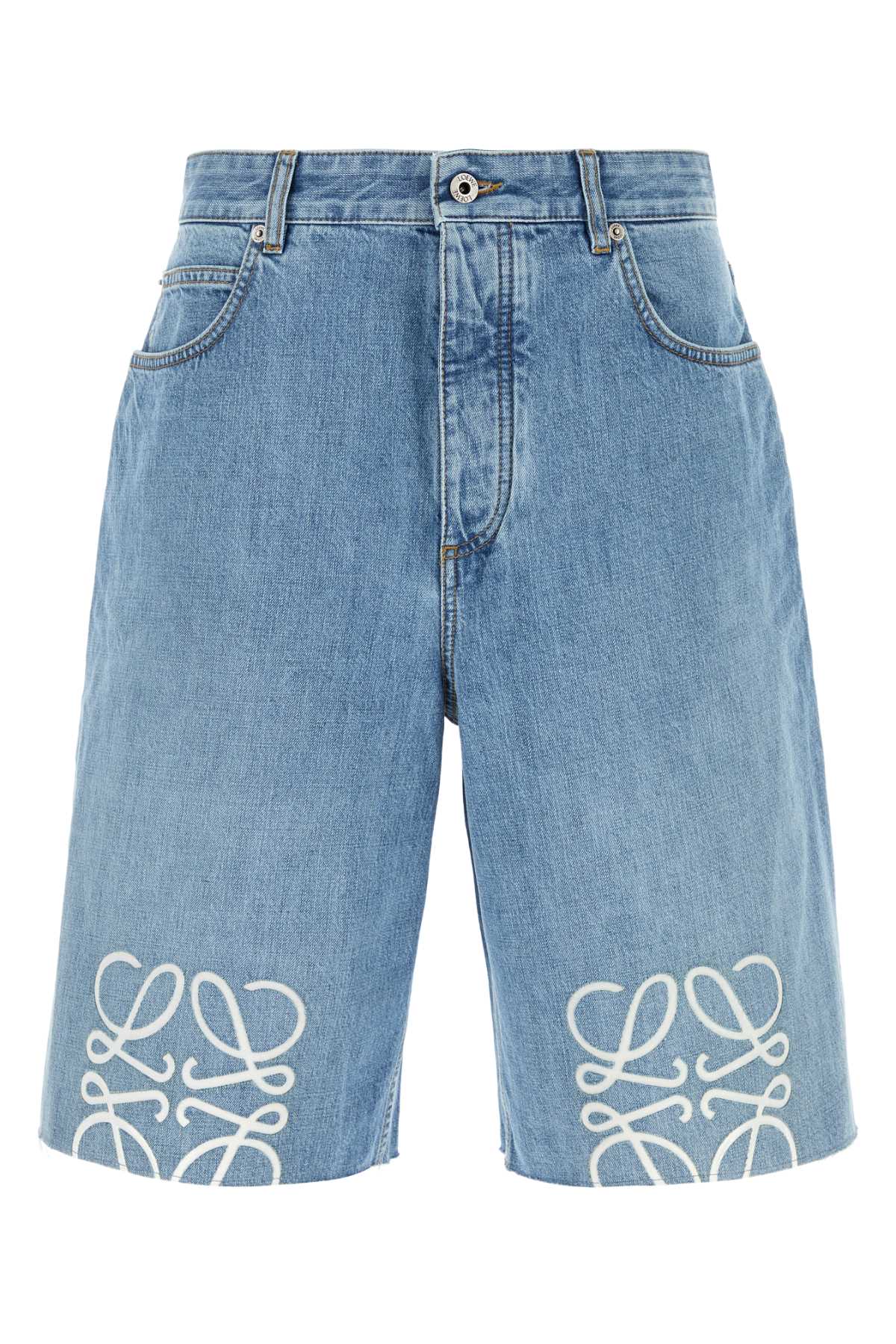 LOEWE Stylish Denim Bermuda Shorts
