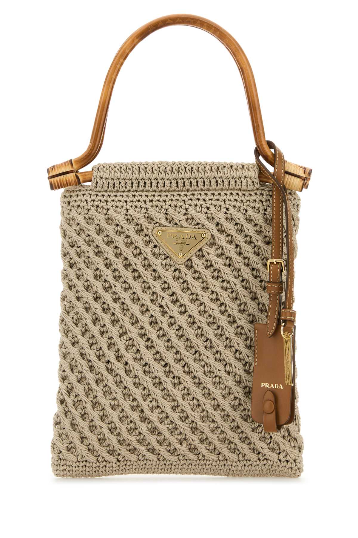 PRADA Mini Crochet Handbag