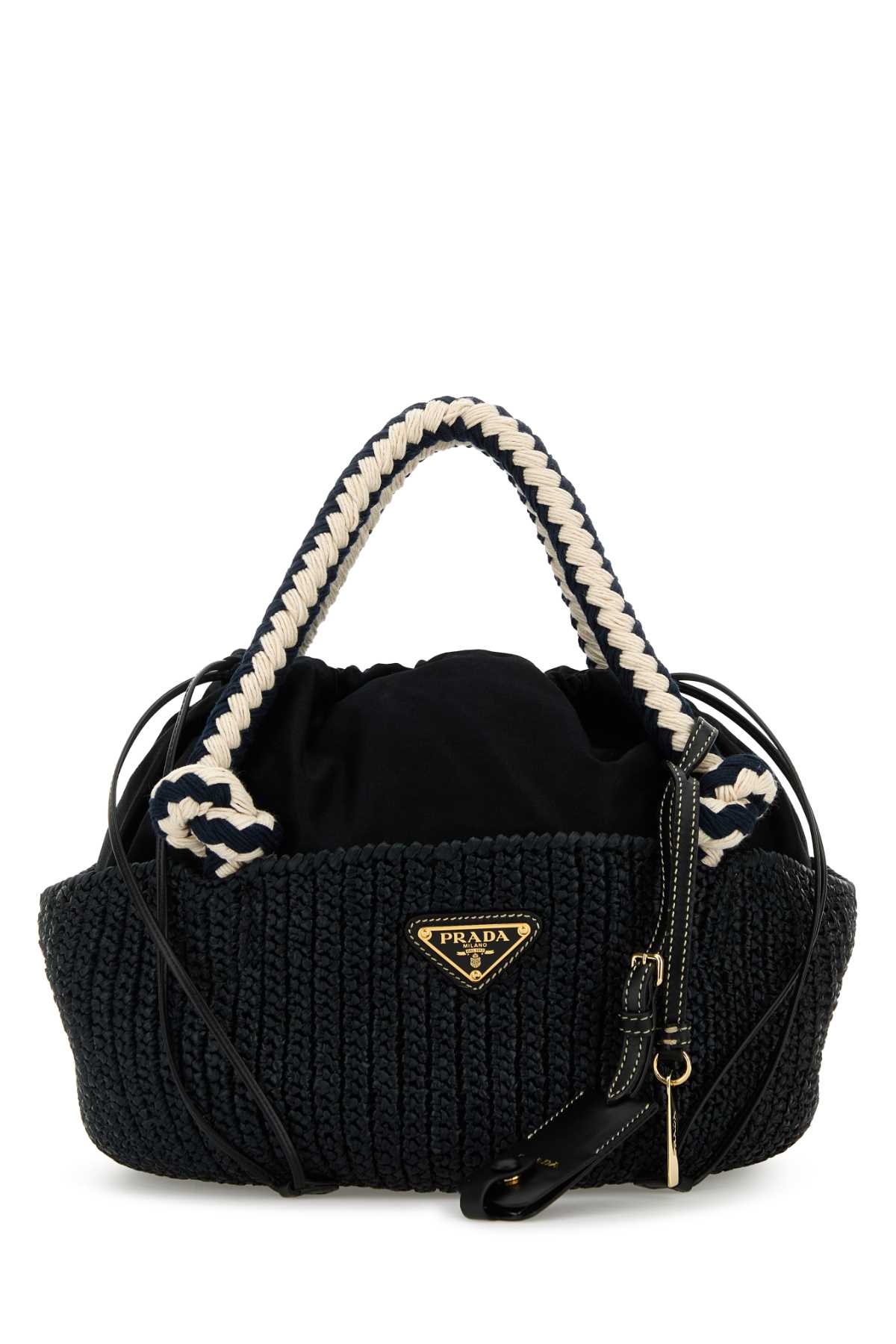 PRADA Mini Raffia Handbag