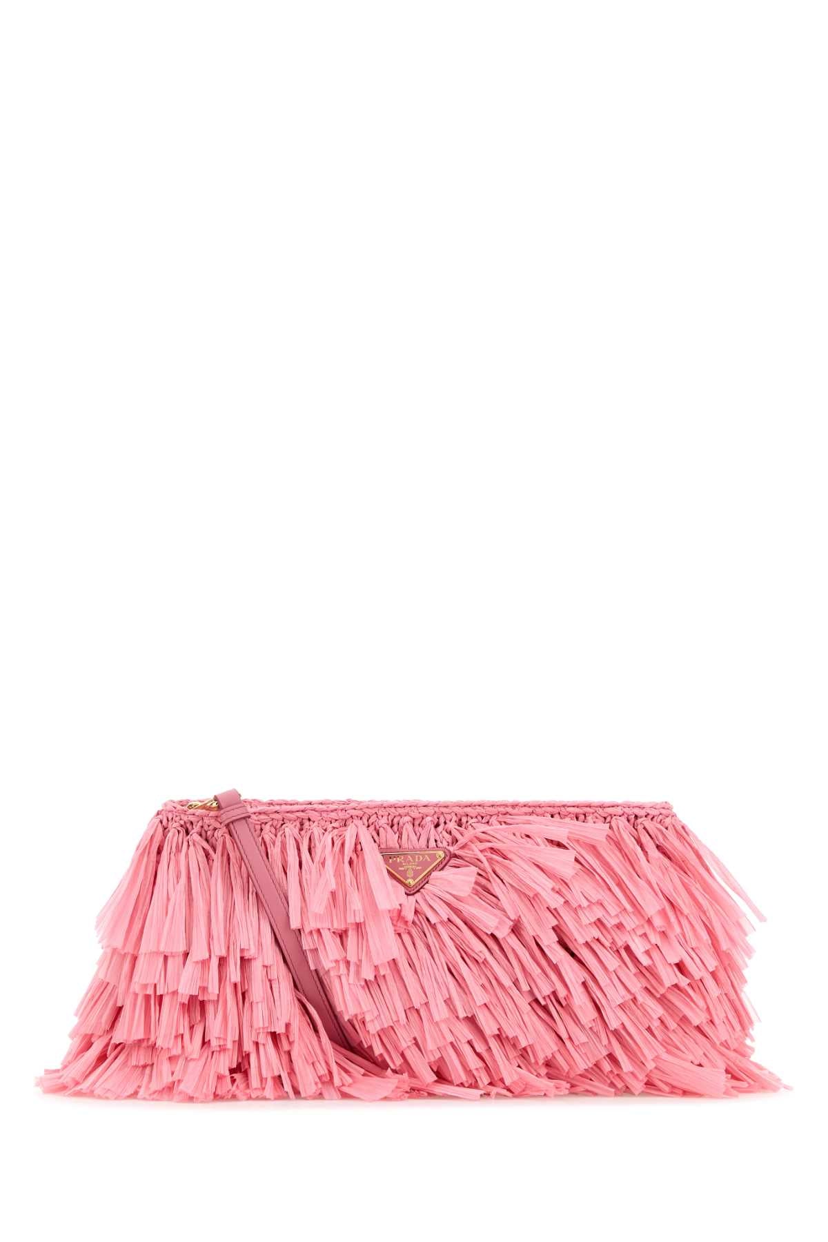 PRADA Mini Crochet Clutch Bag - Elegant and Chic