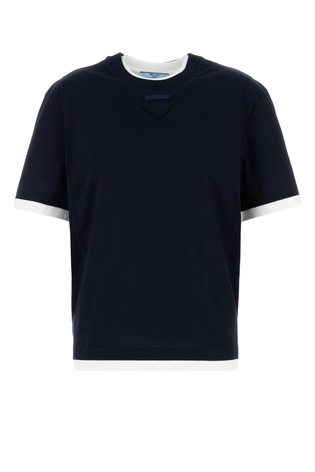 PRADA Cotton T-Shirt for Women - Effortless Style
