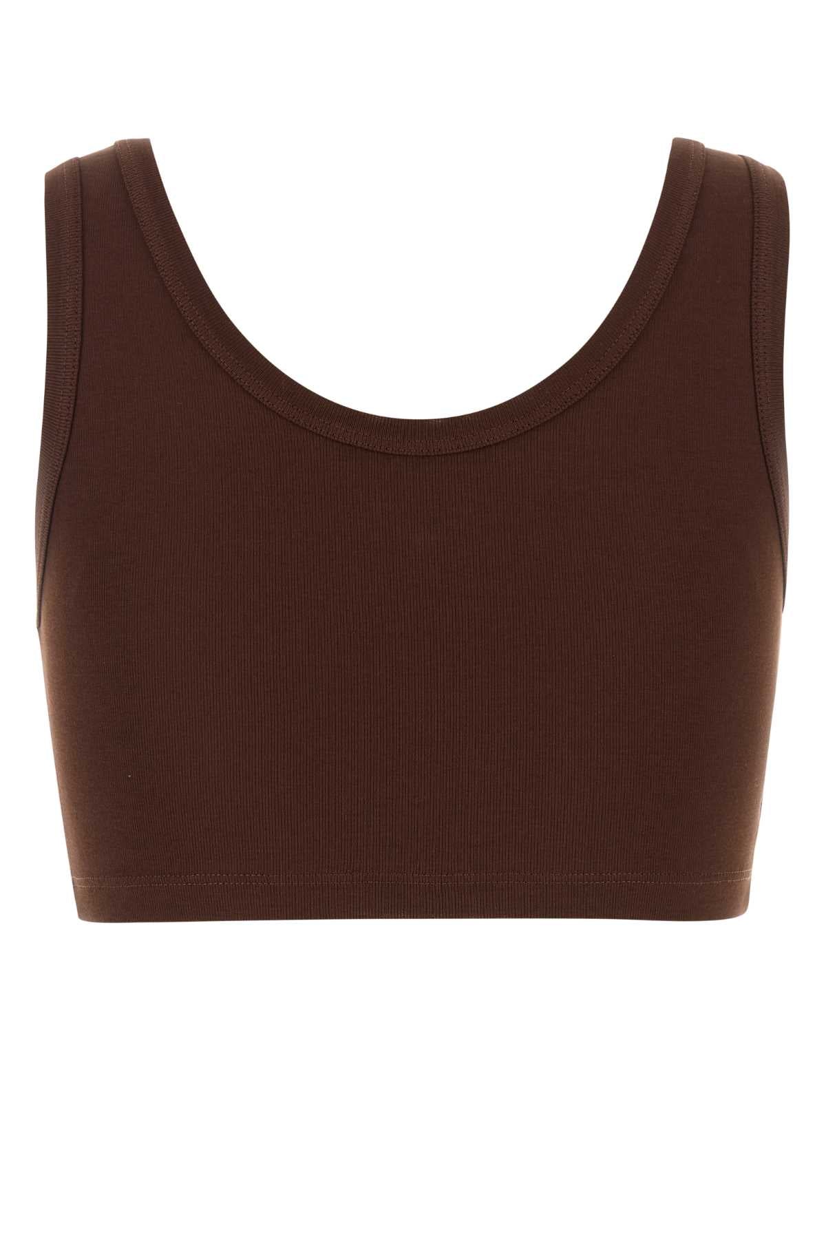 PRADA Chic Cotton Crop Top for Women