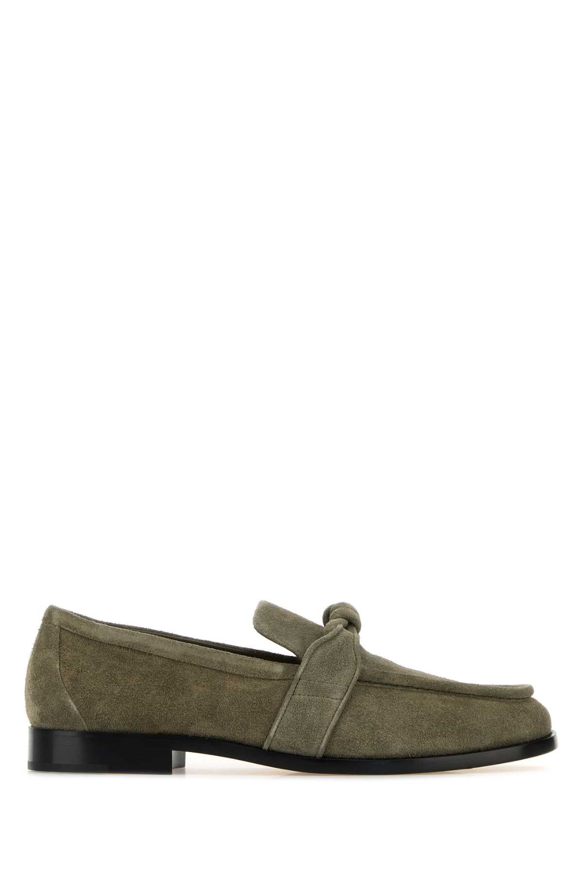 BOTTEGA VENETA Men's Suede Astaire Loafers