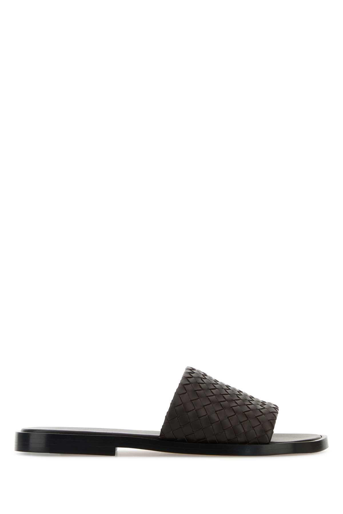 BOTTEGA VENETA Premium Nappa Leather Slippers for Men