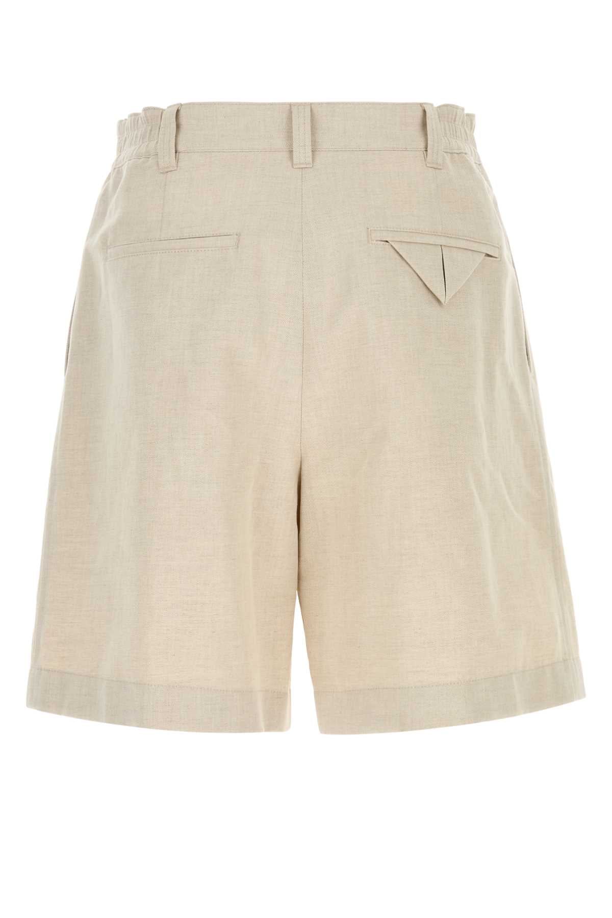 BOTTEGA VENETA Casual Twill Bermuda Shorts for Men