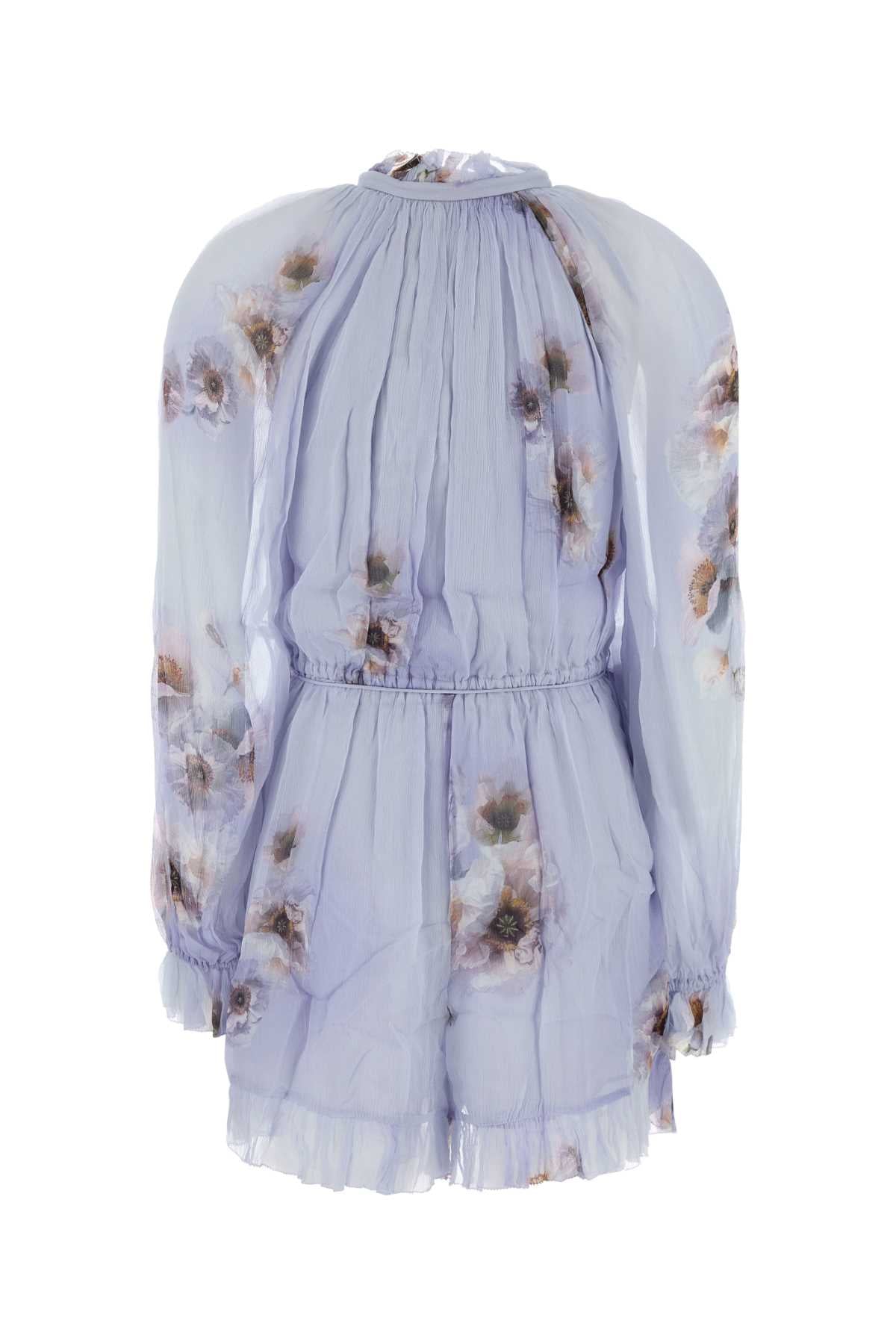 ZIMMERMANN Hypnotic Printed Viscose Mini Dress