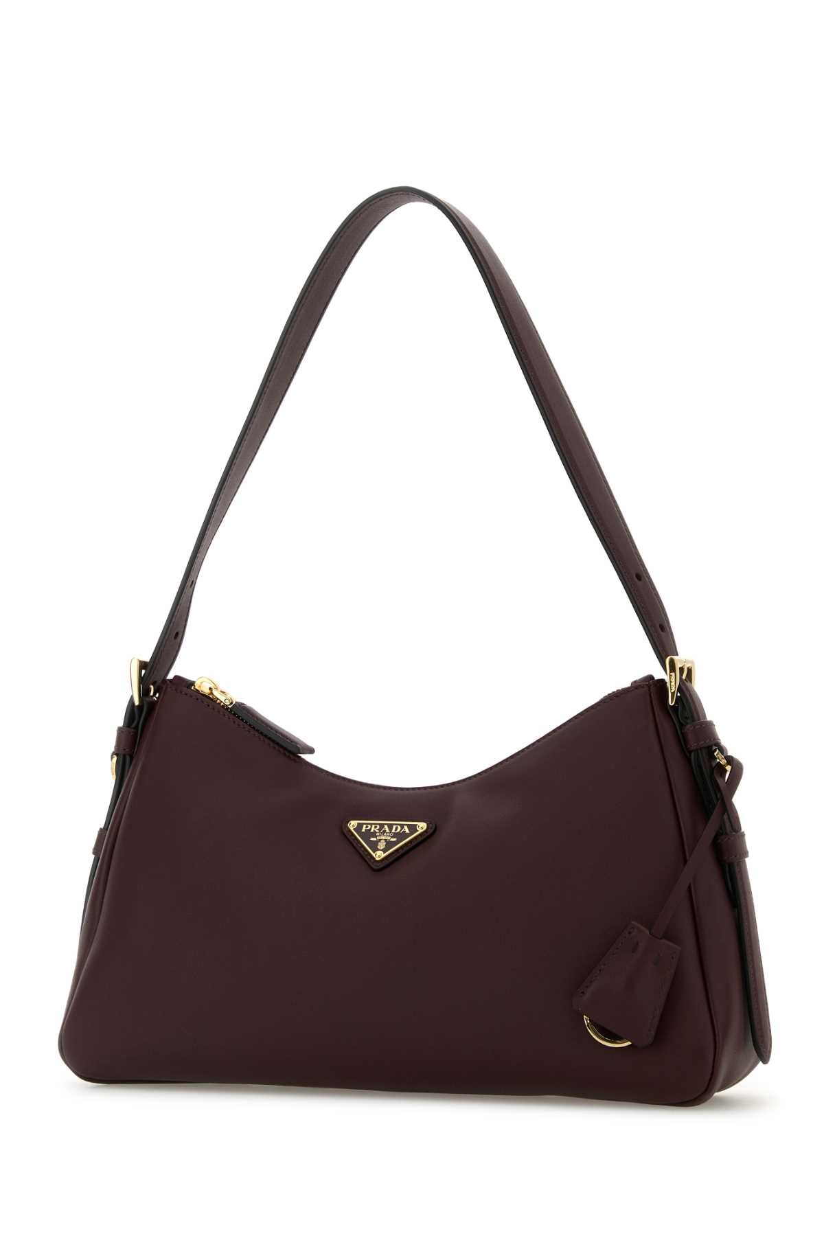 PRADA Medium Leather Shoulder Handbag