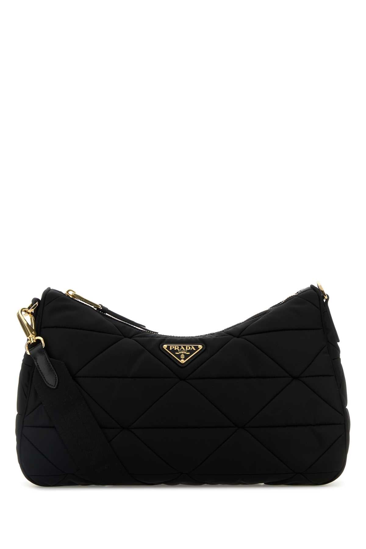 PRADA Large Aimée Shoulder Handbag - 24 cm x 16 cm x 10 cm
