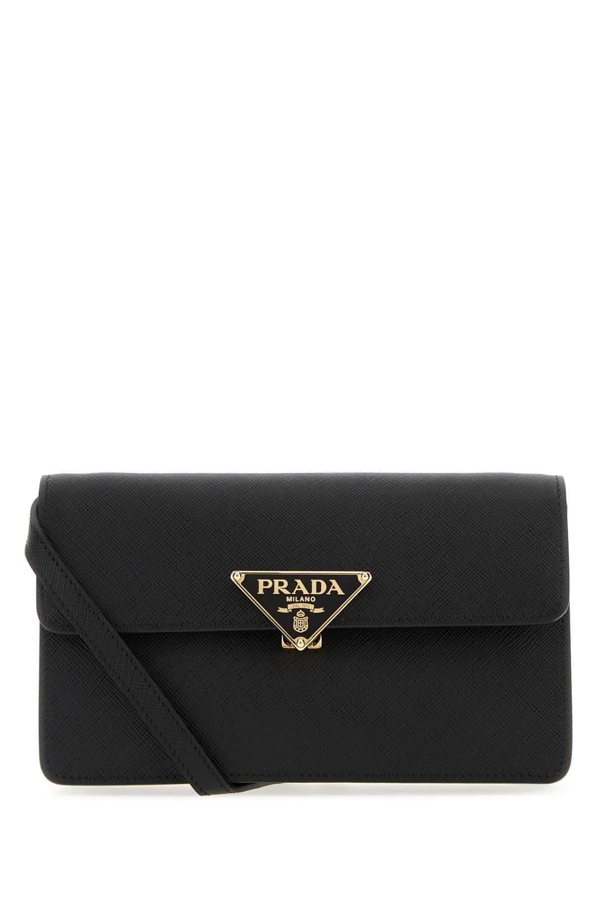 PRADA Mini Leather Crossbody Handbag