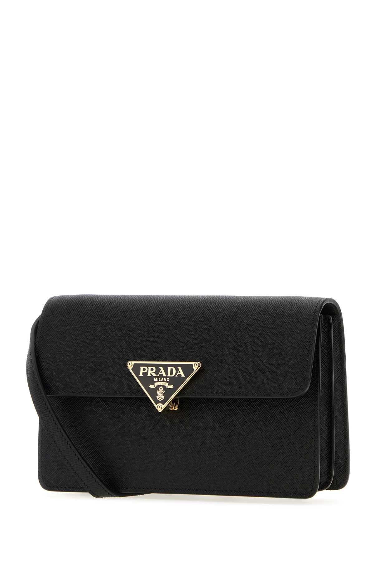 PRADA Mini Leather Crossbody Handbag