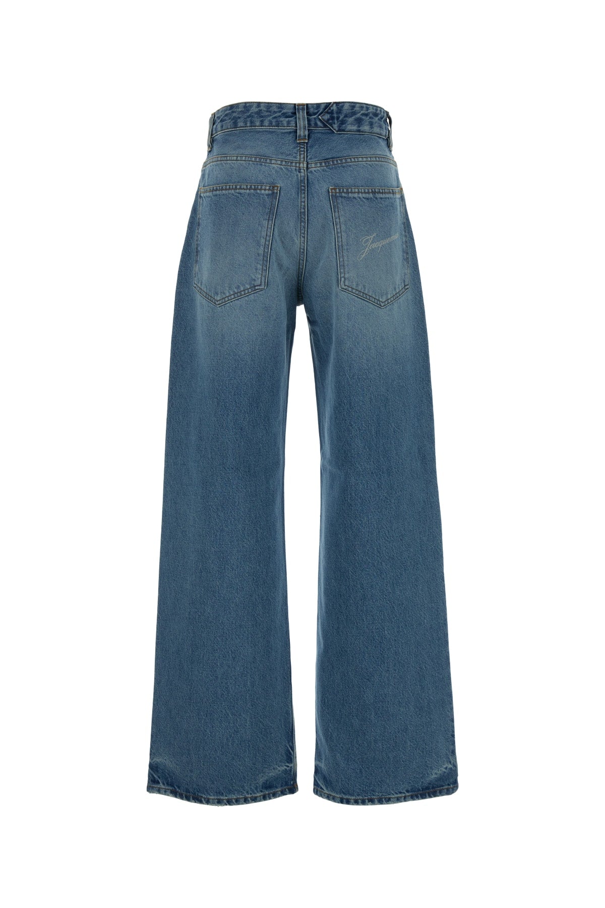 JACQUEMUS Large Contemporary Denim Chic
