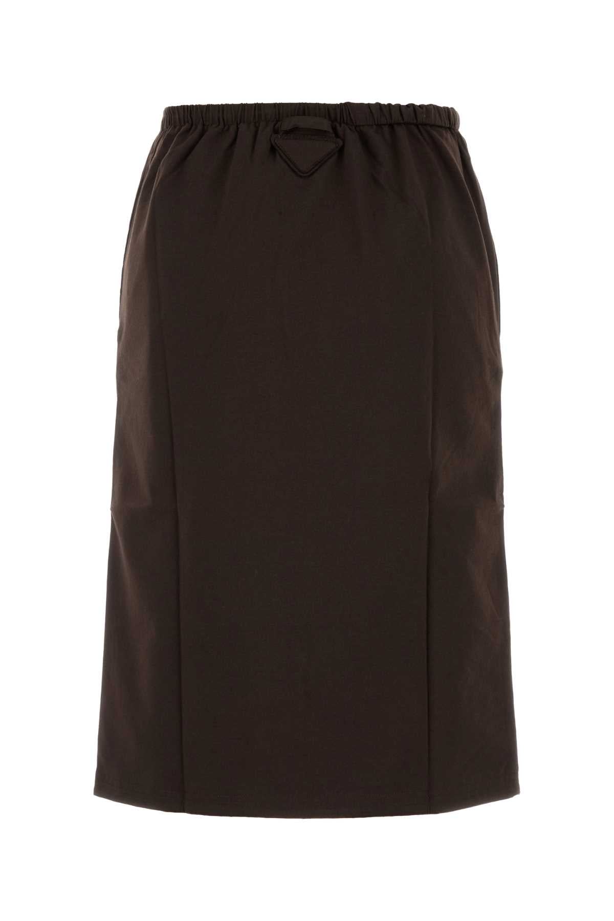 PRADA Reversible Cotton Mini Skirt for Women