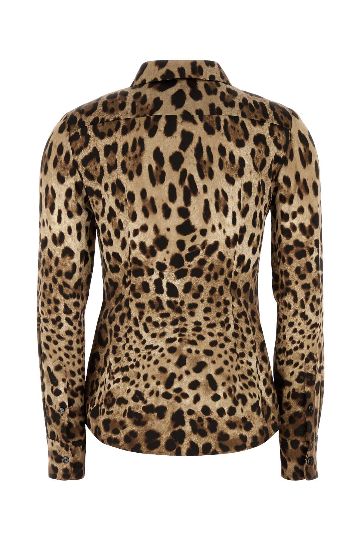 DOLCE & GABBANA Animal Print Satin Shirt for Women