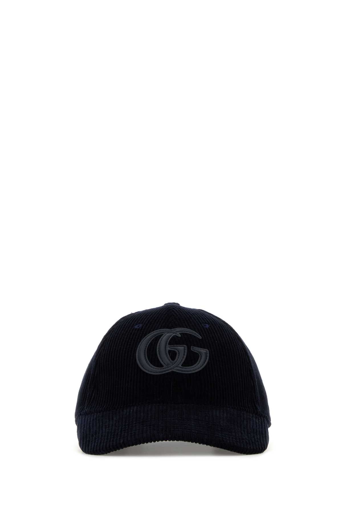 GUCCI Corduroy Baseball Cap for Men - FW25 Collection