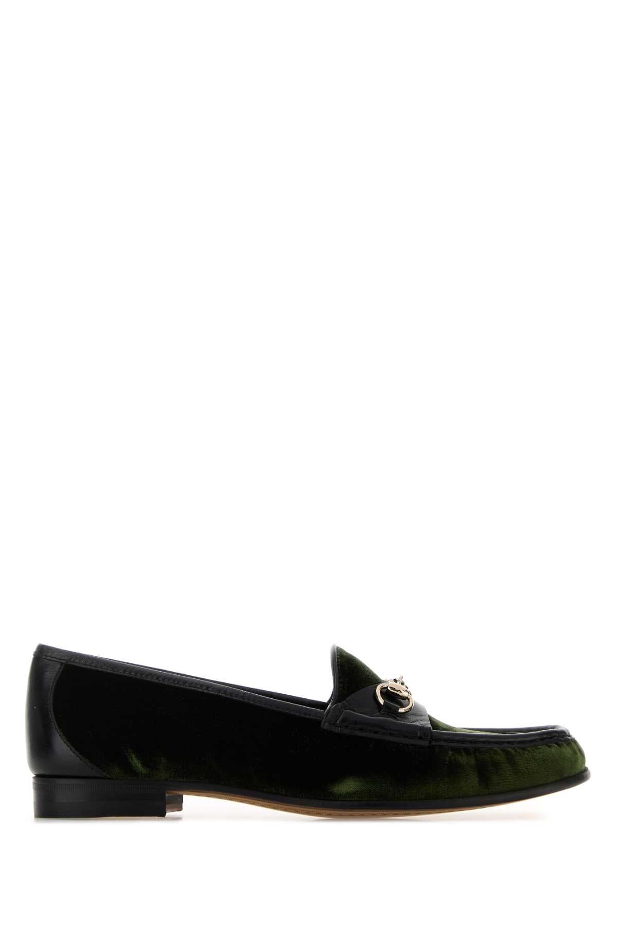 GUCCI Velvet Horsebit 1953 Loafers for Women