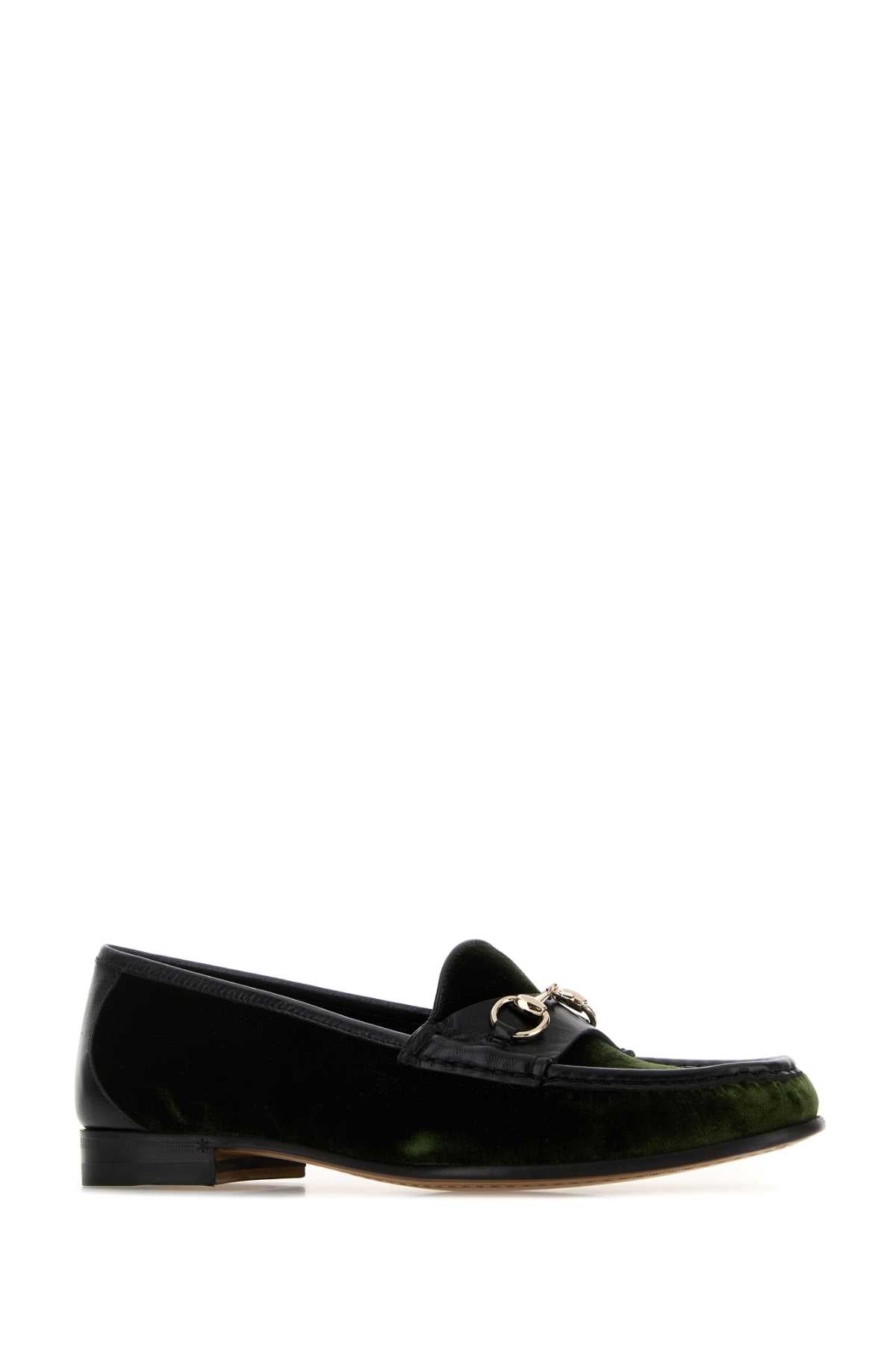 GUCCI Velvet Horsebit 1953 Loafers for Women