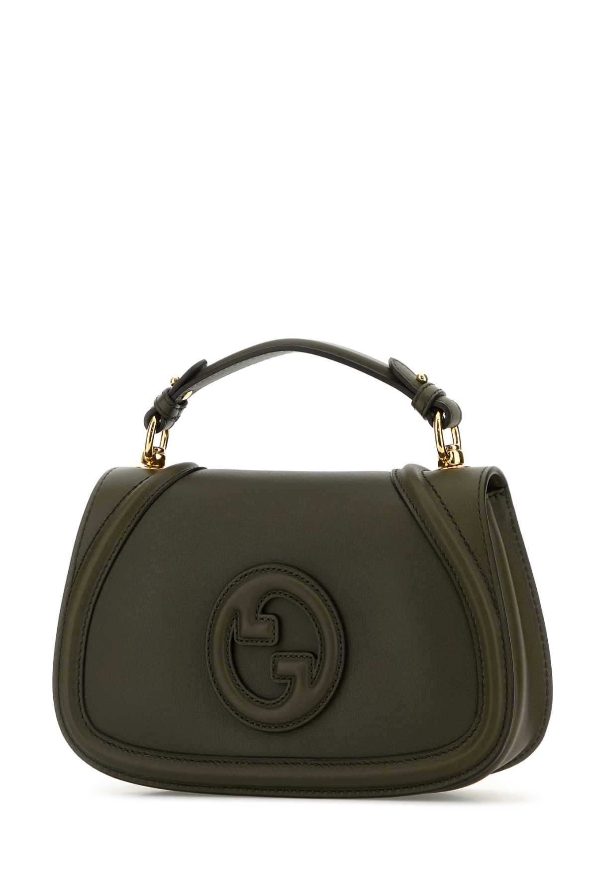 GUCCI Mini Leather Handbag - 26.5 cm x 16.5 cm x 8.5 cm