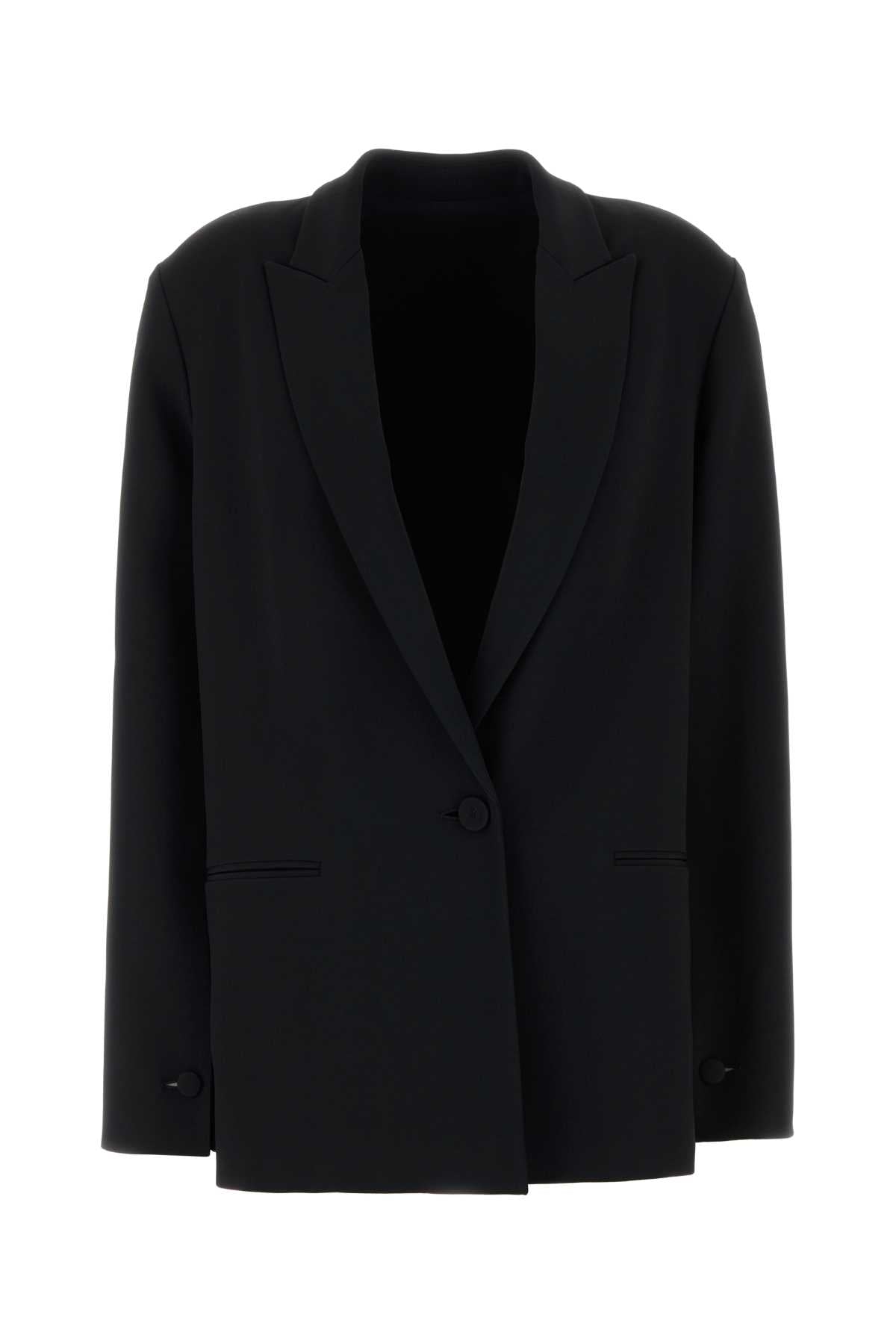 ALBERTA FERRETTI Elegant Stretch Crepe Blazer for Women