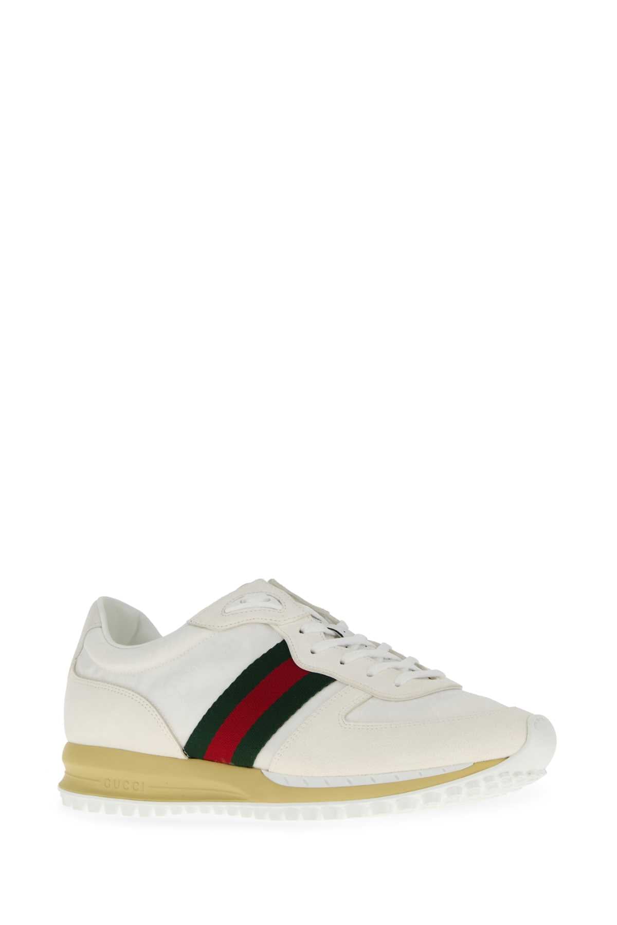 GUCCI Original GG Fabric and Suede Re-Motion Sneakers - Men's