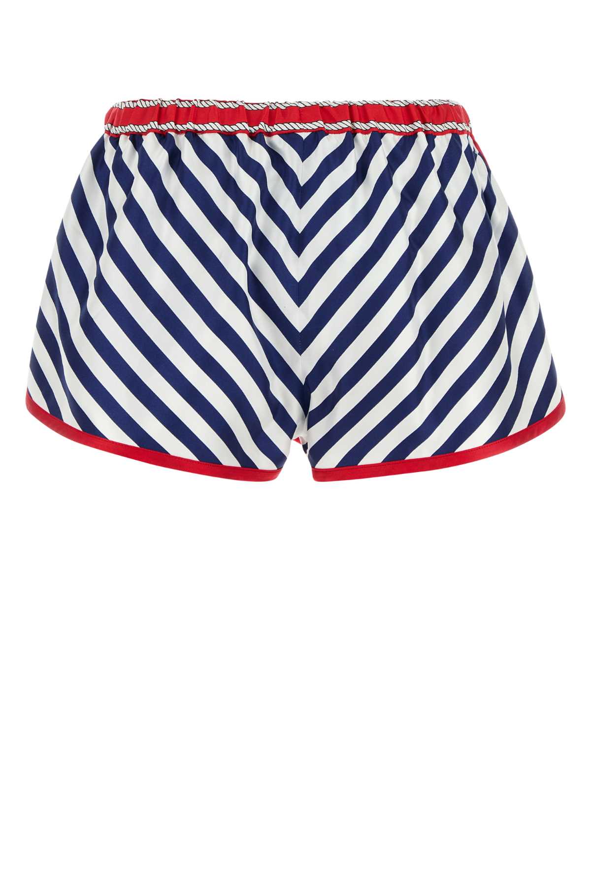 GUCCI Printed Silk Mini Shorts for Women