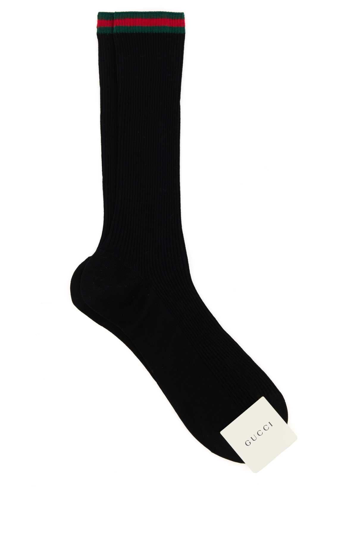 GUCCI Cotton Blend Socks for Men - FW25