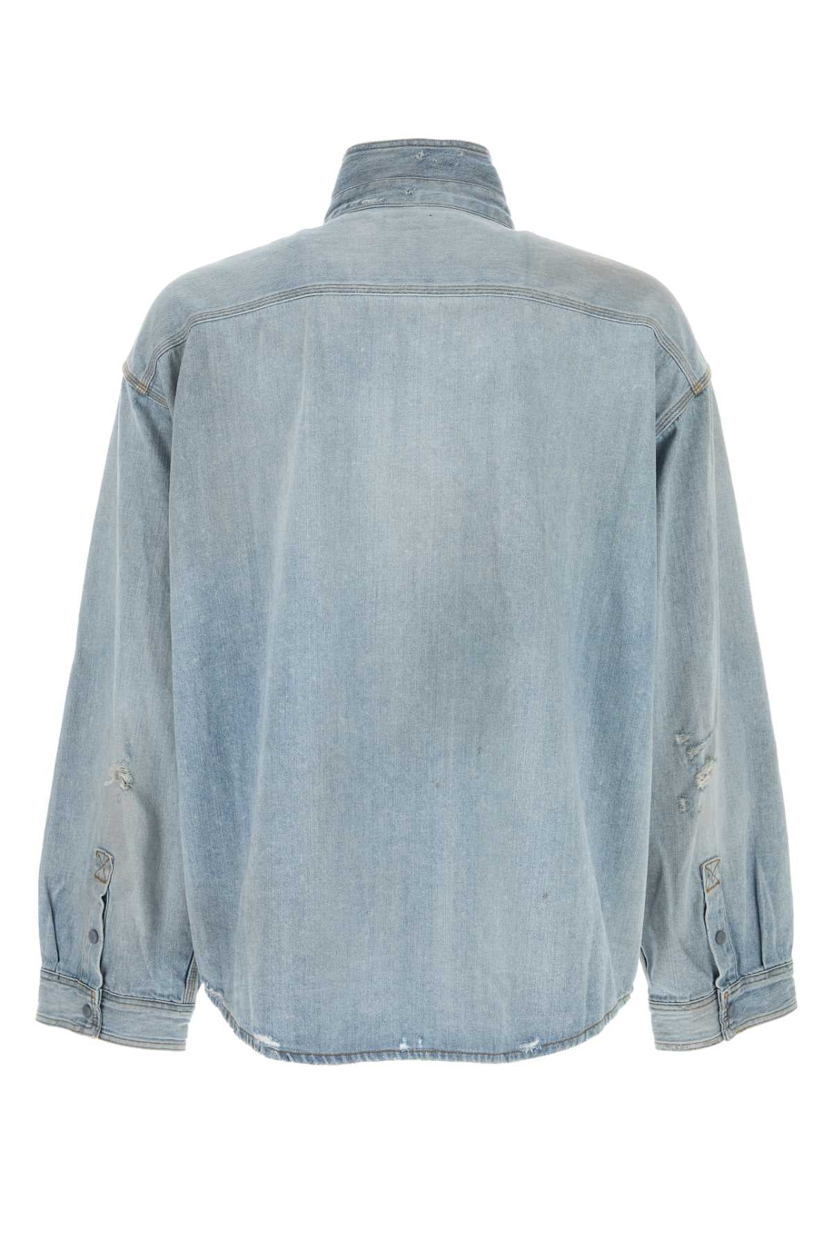 BALENCIAGA Denim Oversize Shirt
