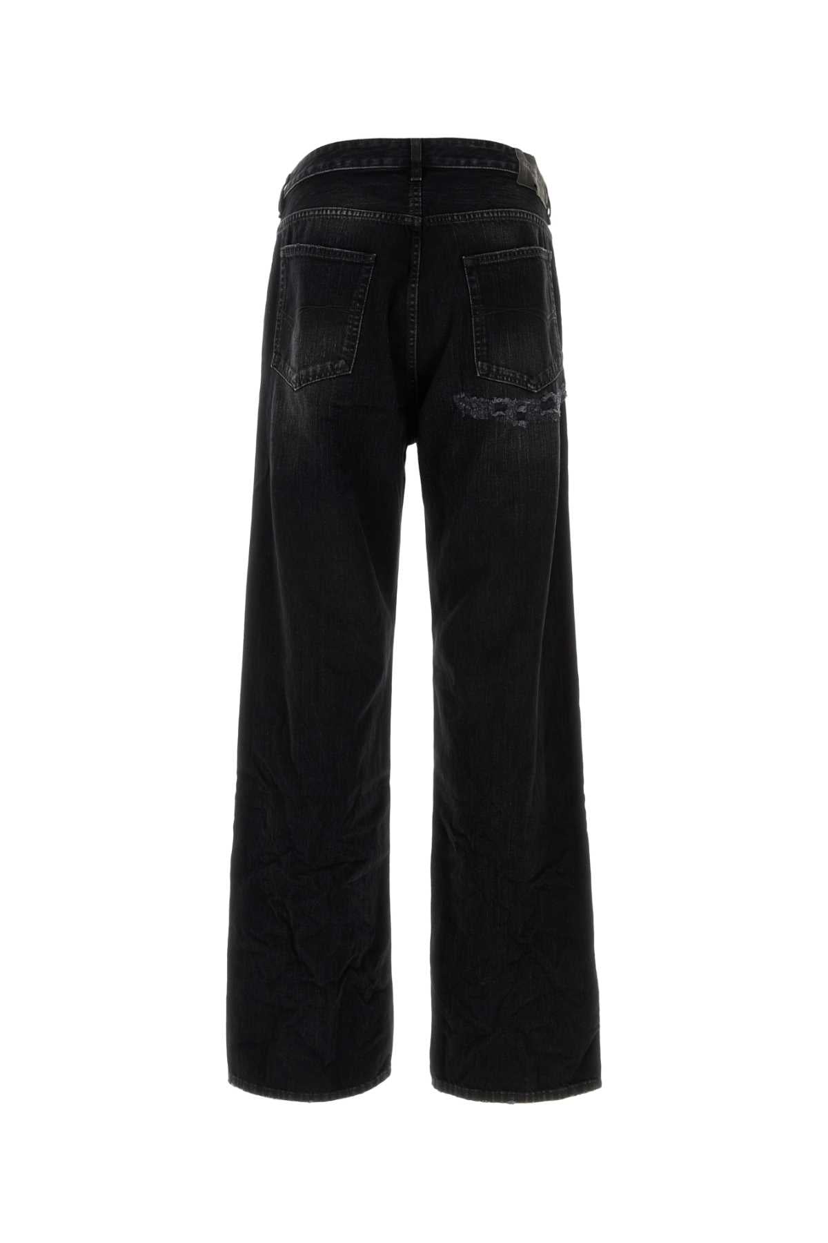 BALENCIAGA Wide-Leg Denim Jeans for Men