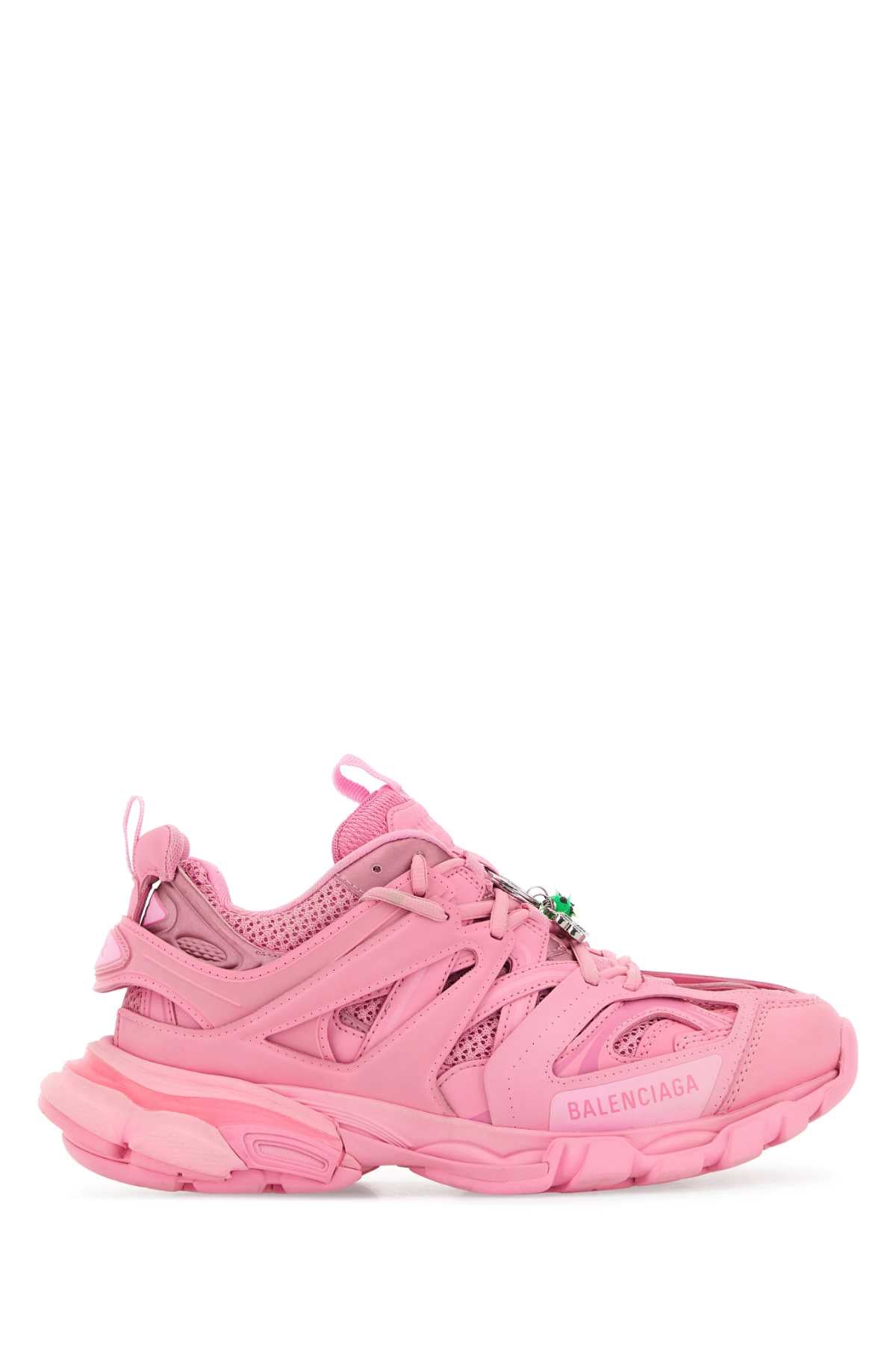 BALENCIAGA Mesh and Rubber Track Sneakers for Women