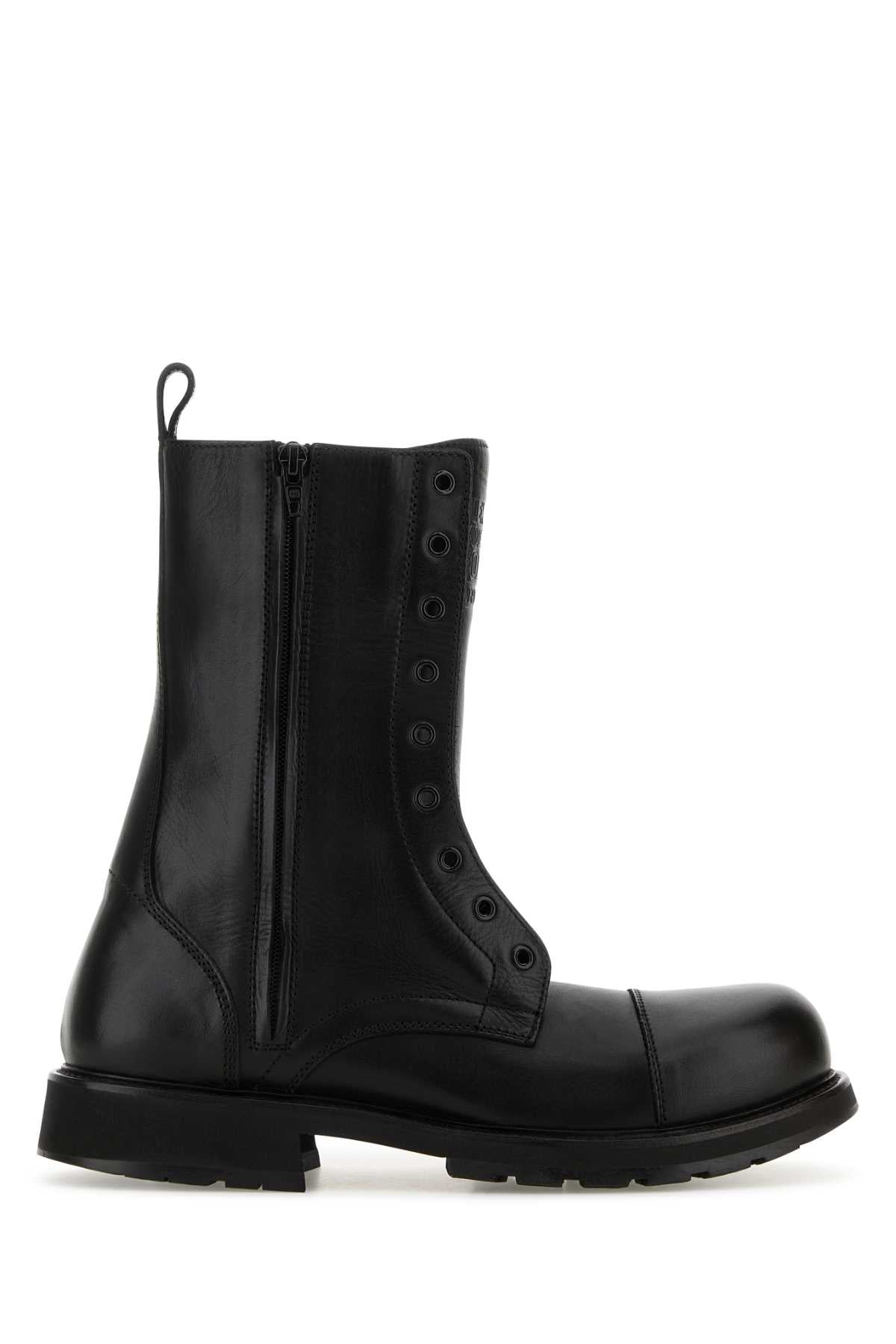 BALENCIAGA Bovine Leather Truck Boots for Men