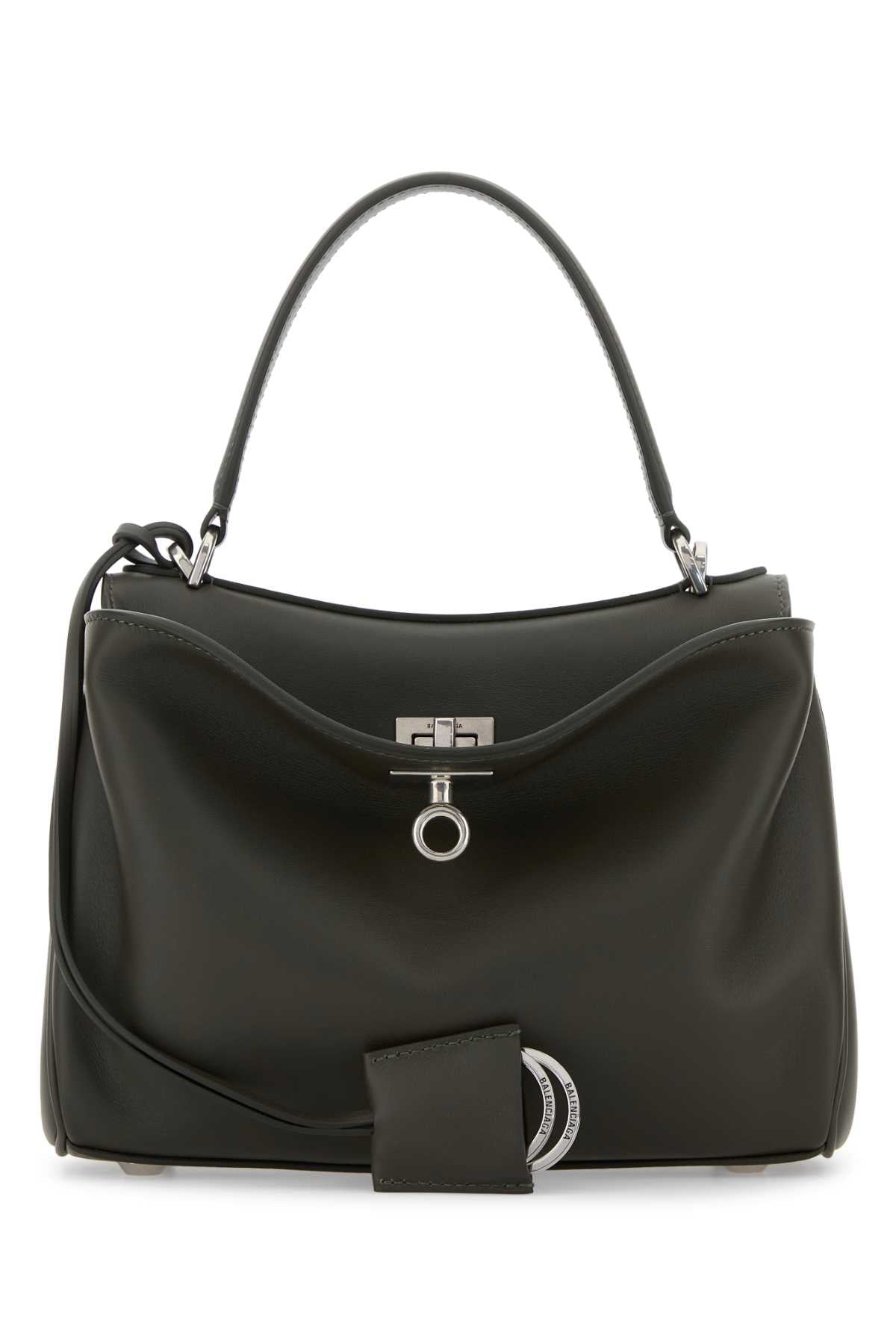 BALENCIAGA Mini Leather Rodeo Handbag