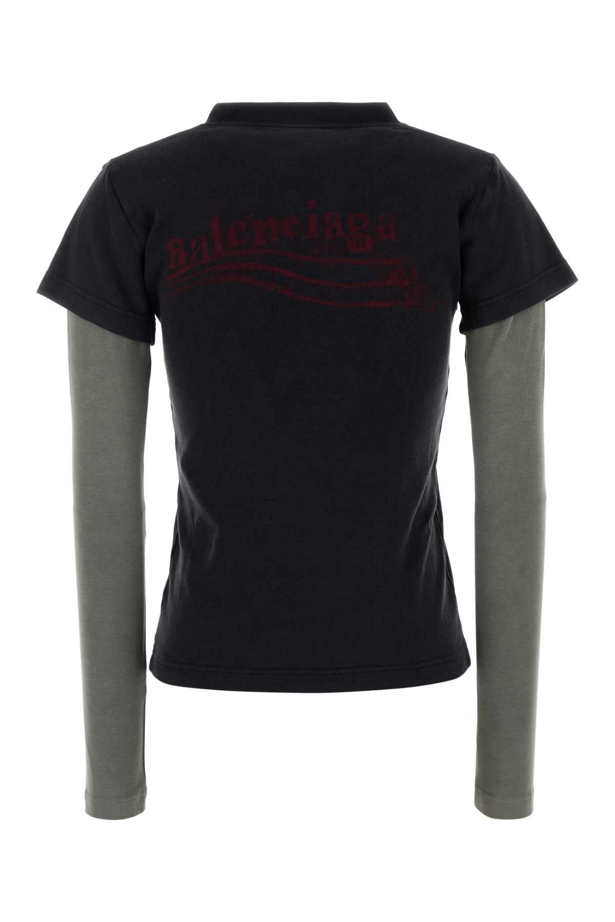BALENCIAGA Elevated Cotton T-Shirt - Mini Fit for Women