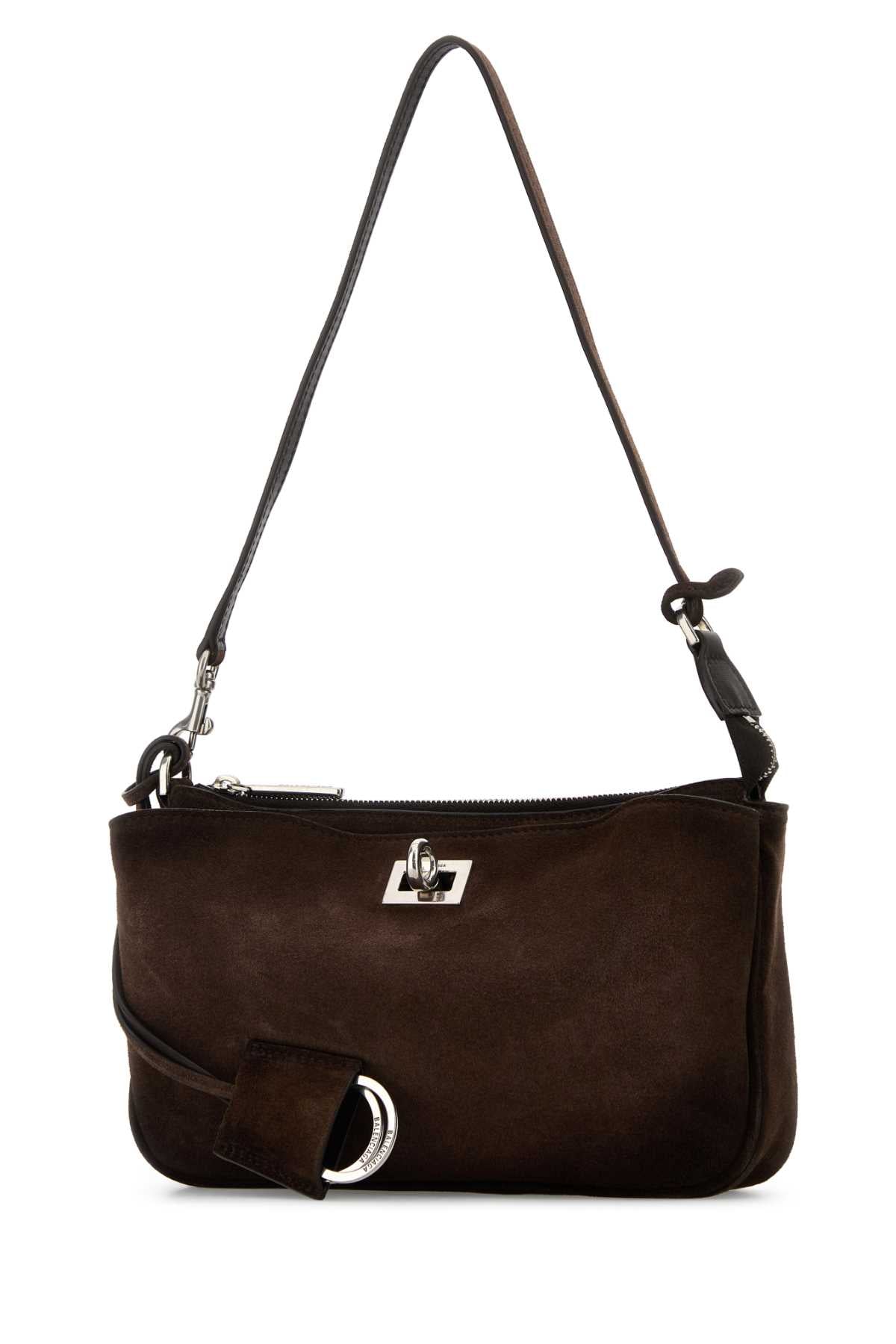 BALENCIAGA Mini Suede Rodeo Shoulder Handbag - FW25