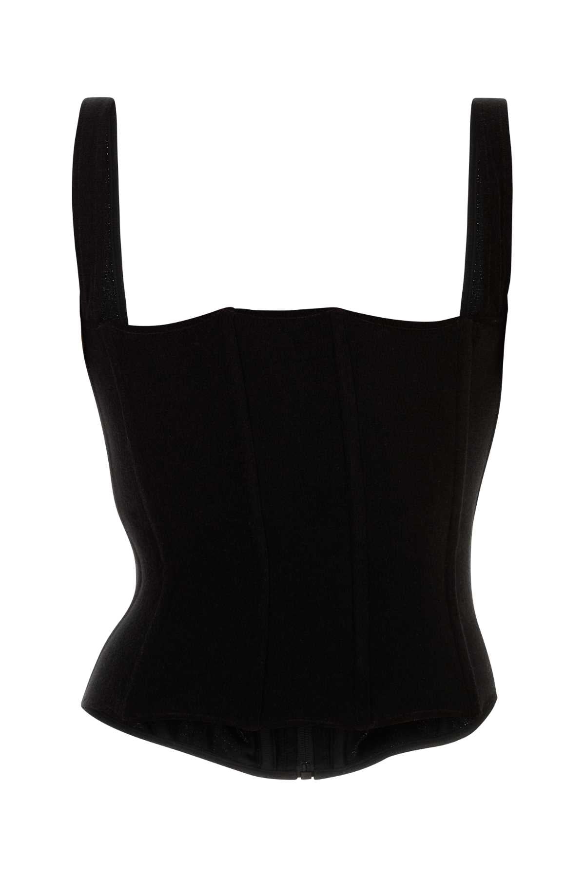 BALENCIAGA Elegant Velvet Bodice for Women