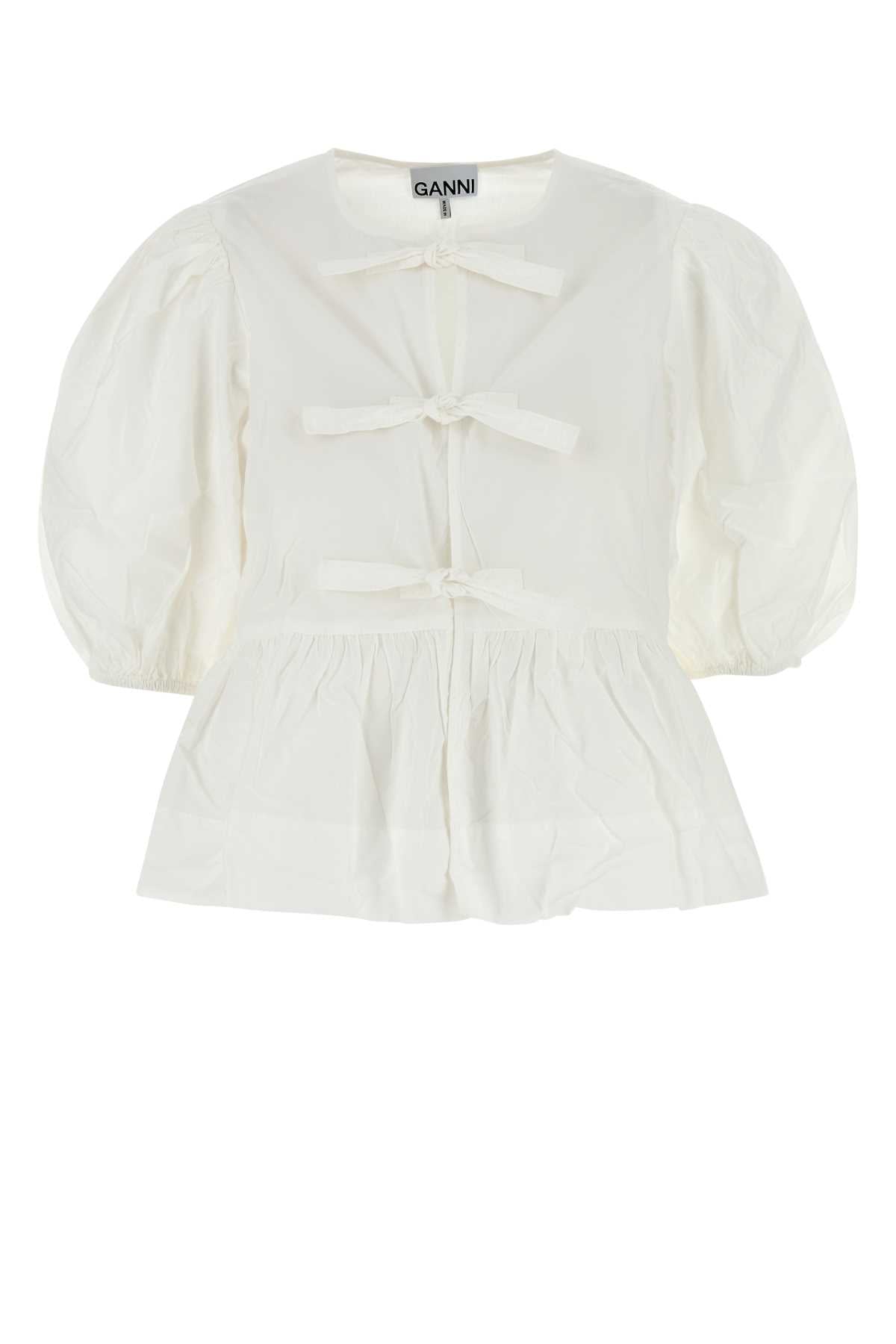 GANNI Essential Cotton Top for Women