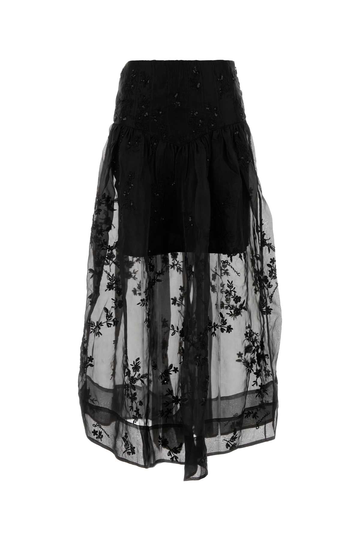 GANNI Light Knit Mini Skirt