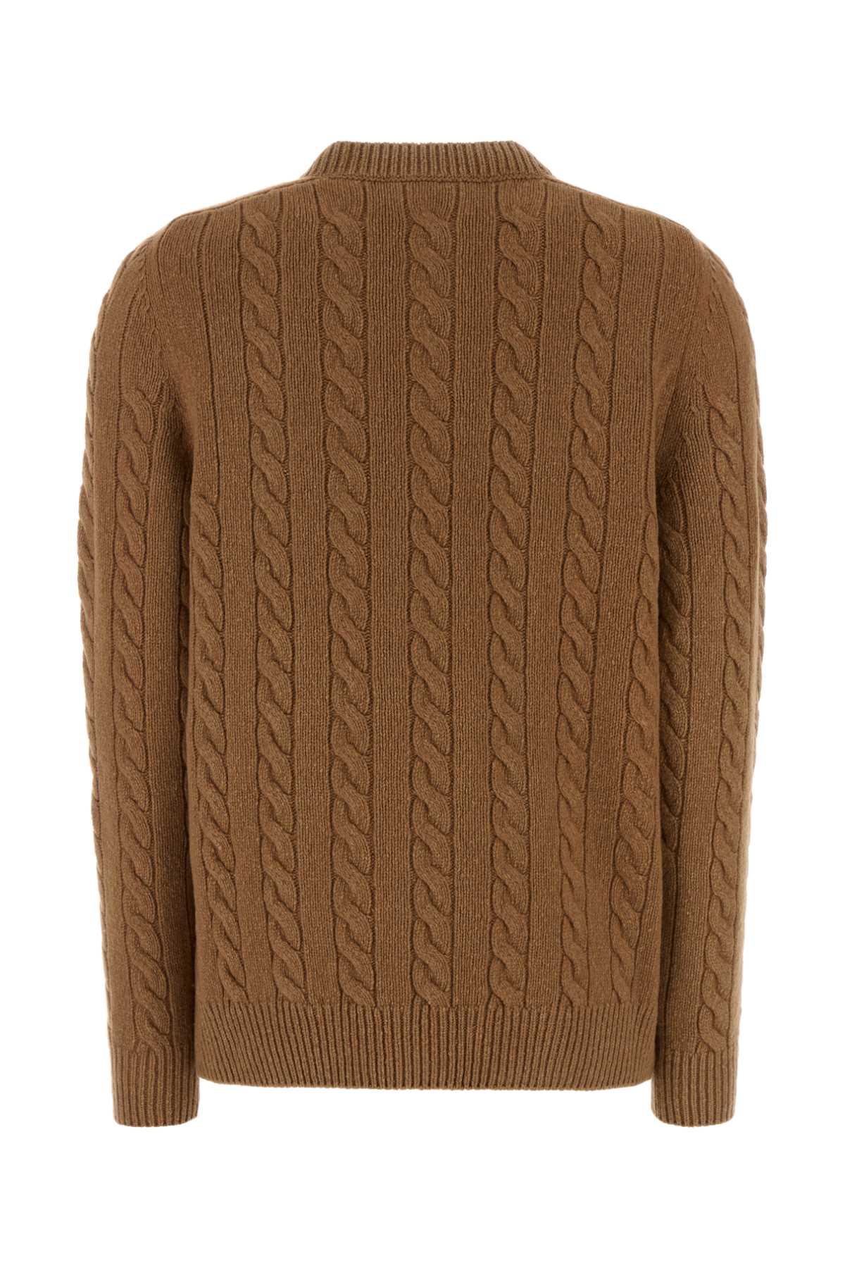 THE ROW Loneke Mini Wool Cardigan